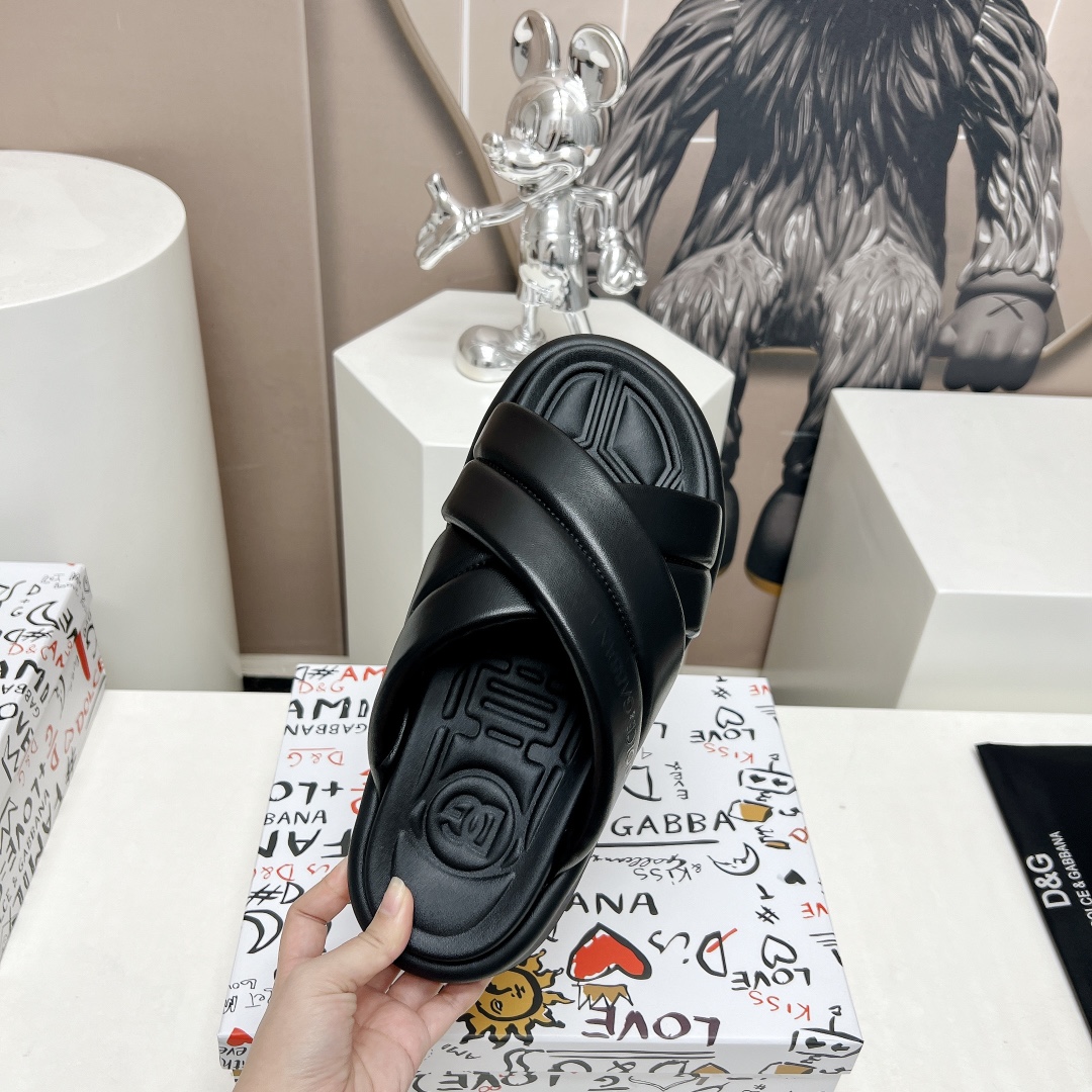 Dolce Gabbana Male Sandals M-s