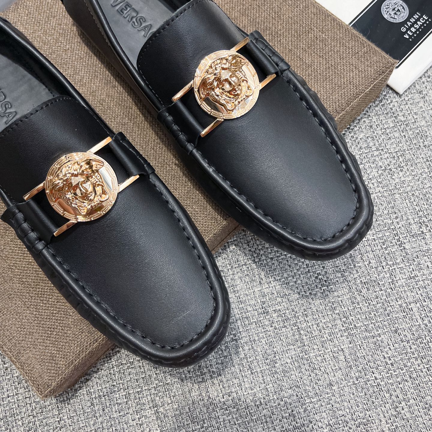 Versace Male Basic Shoes Breathable