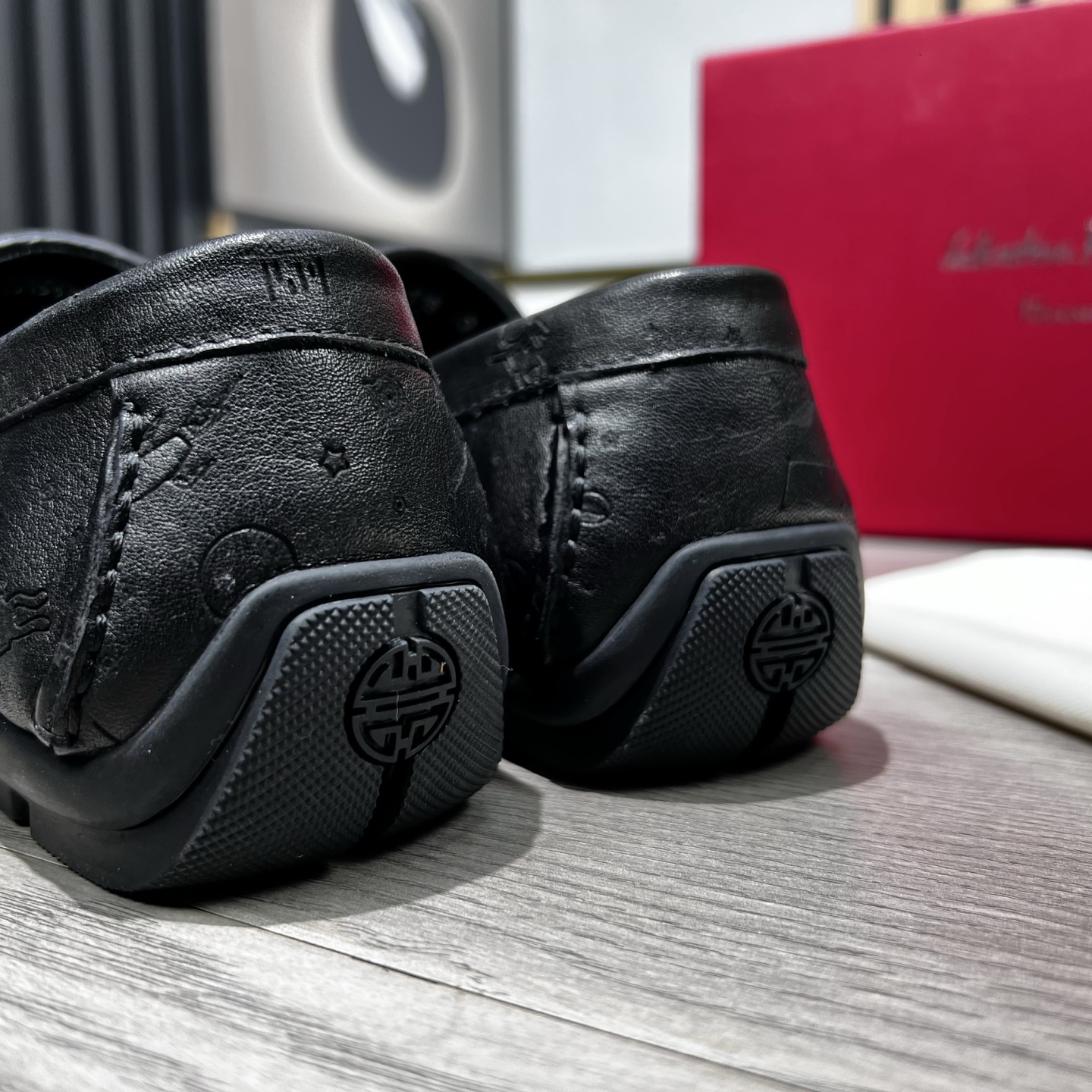 Ferragamo Male Loafers Cow Leather