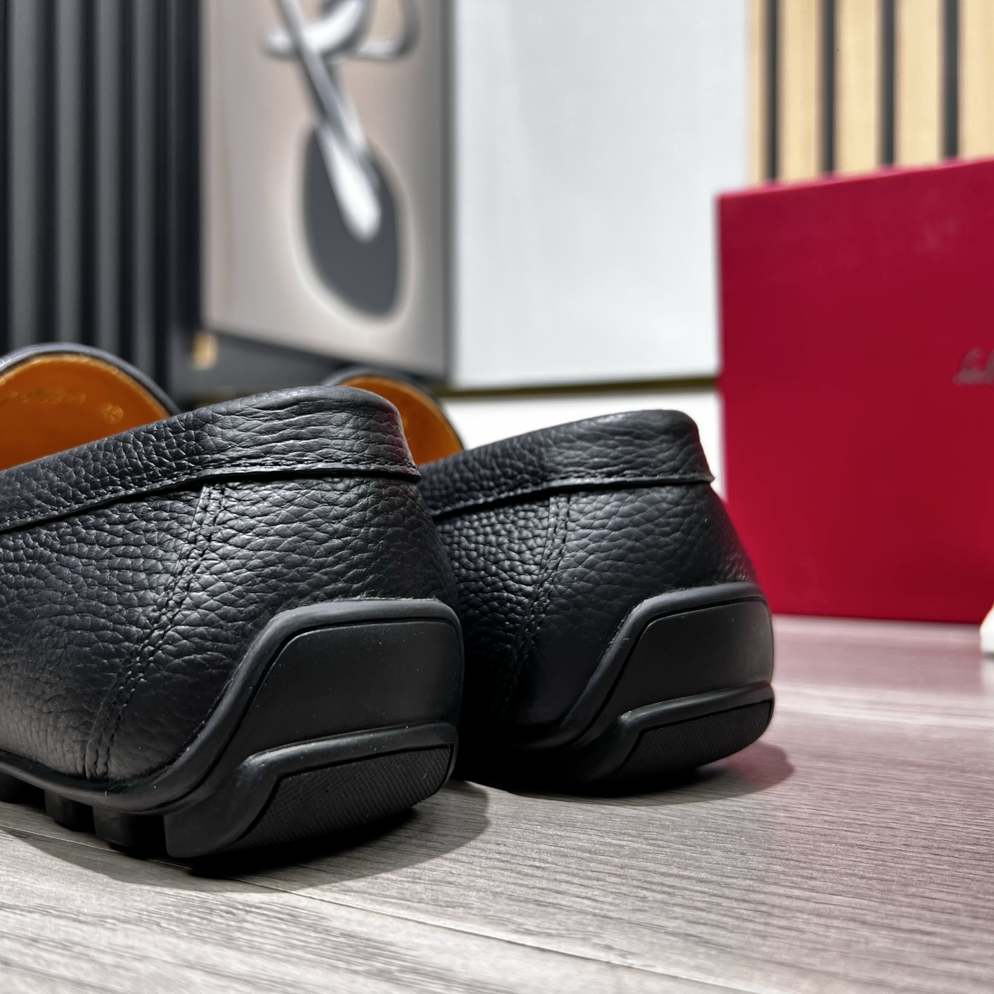 Ferragamo Male Loafers Cow Leather