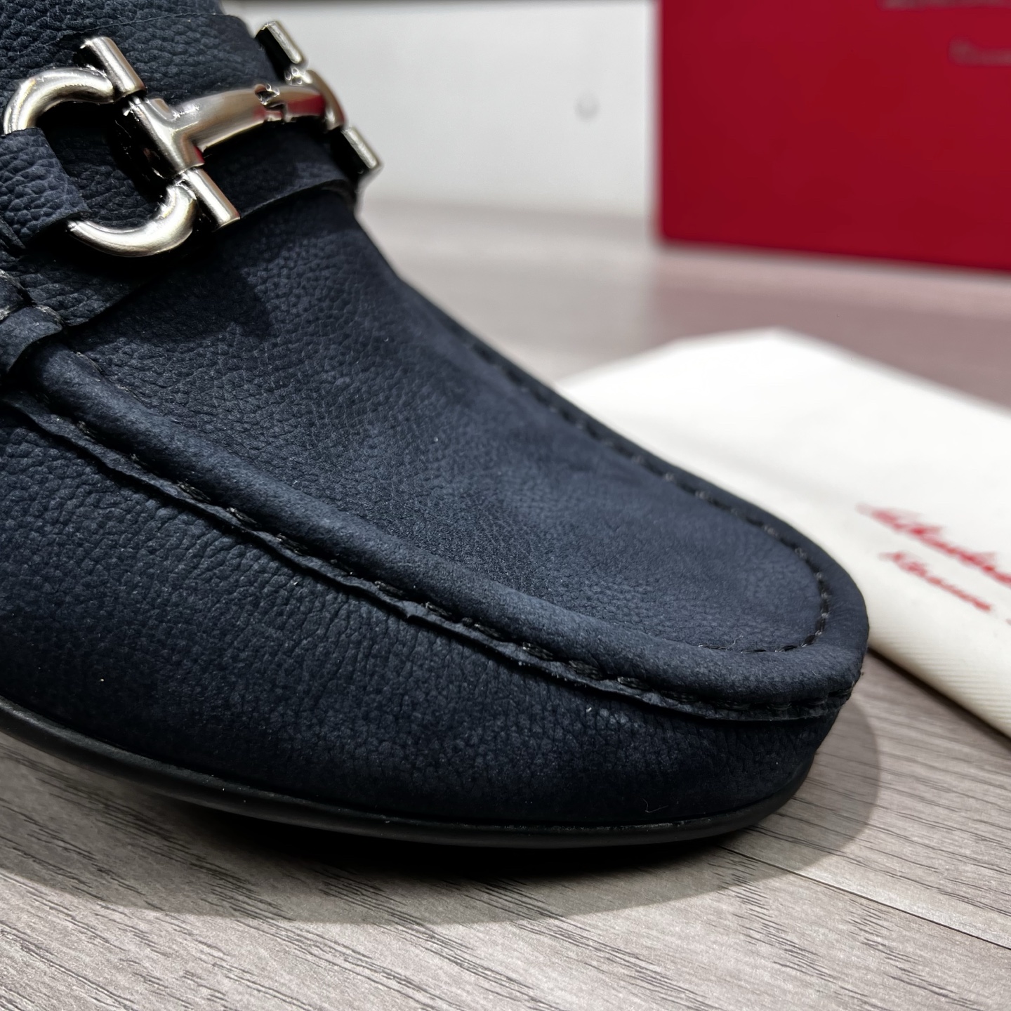 Ferragamo Male Loafers Cow Leather