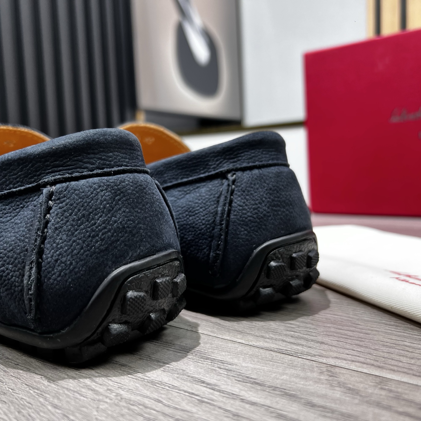 Ferragamo Male Loafers Cow Leather