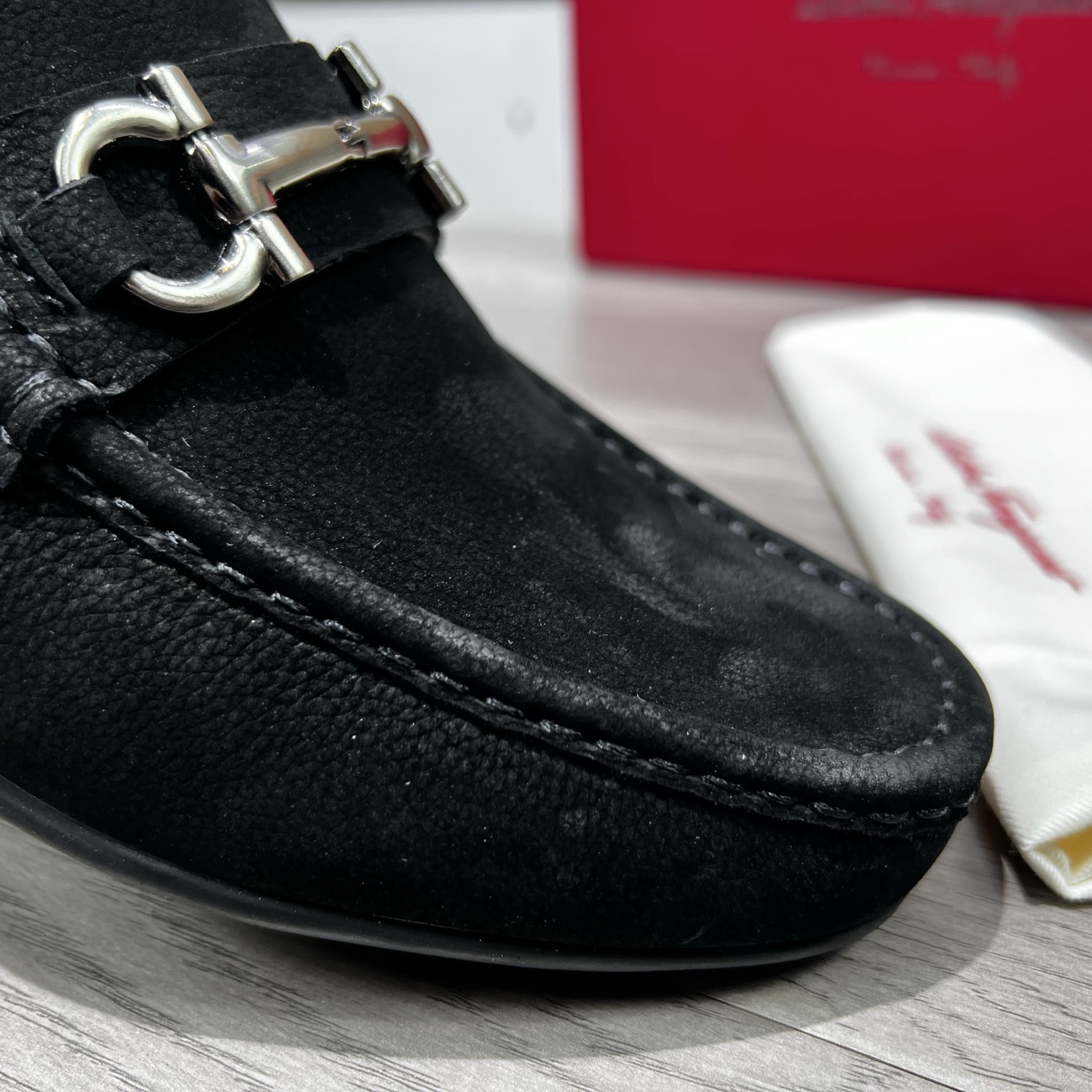 Ferragamo Male Loafers Cow Leather