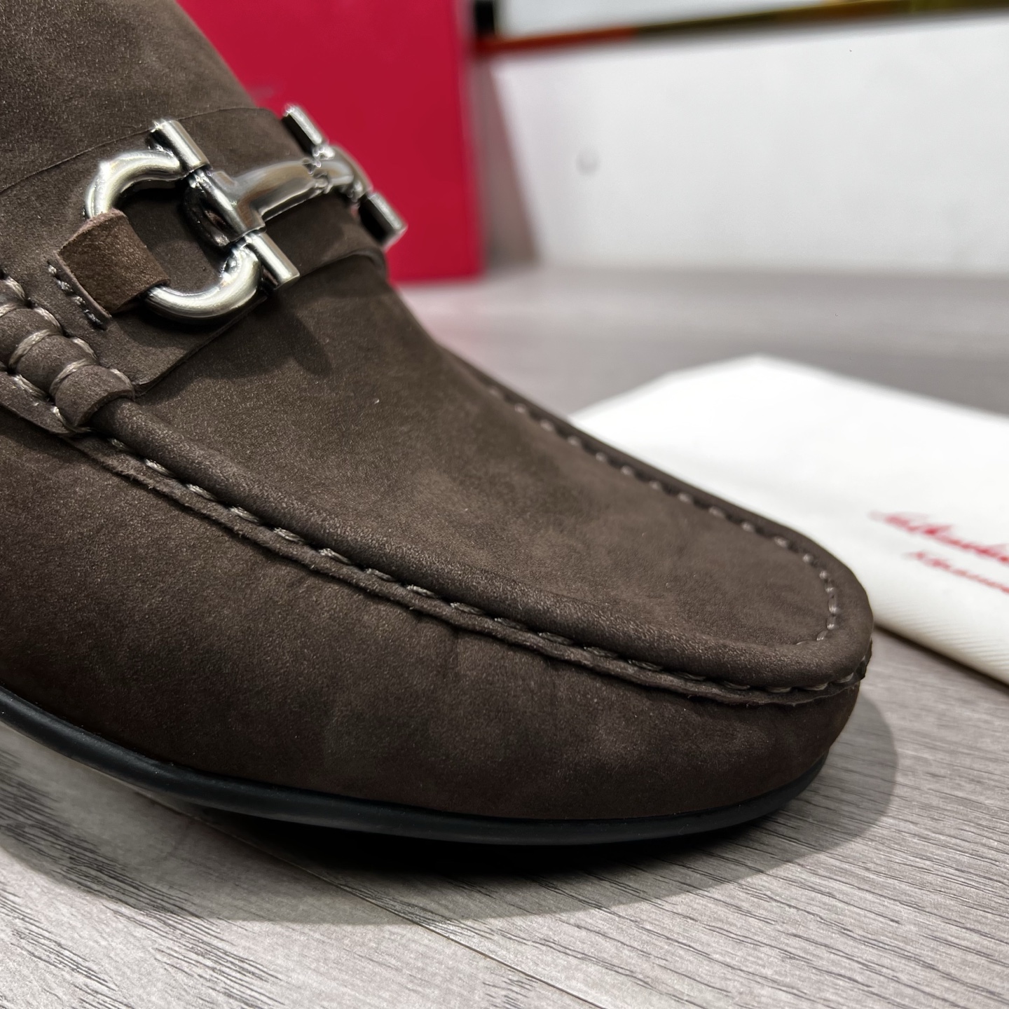 Ferragamo Male Loafers Cow Leather