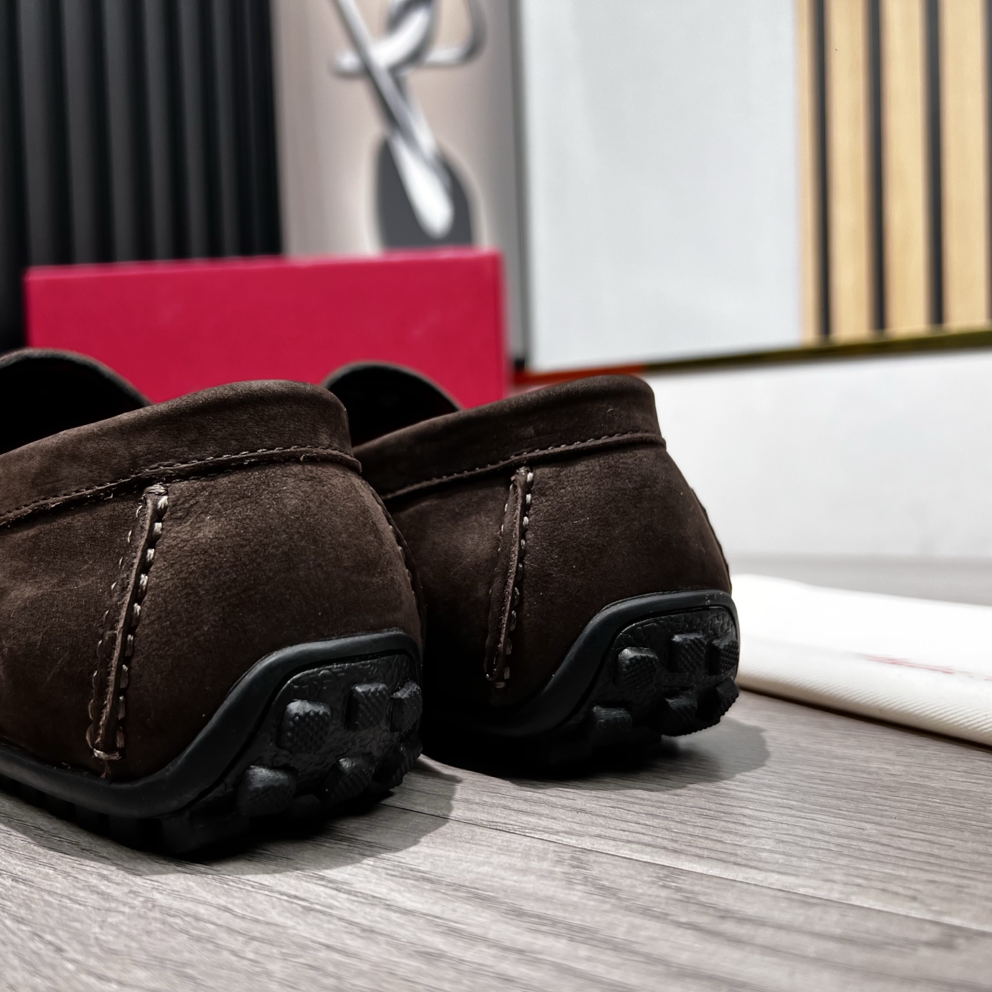Ferragamo Male Loafers Cow Leather