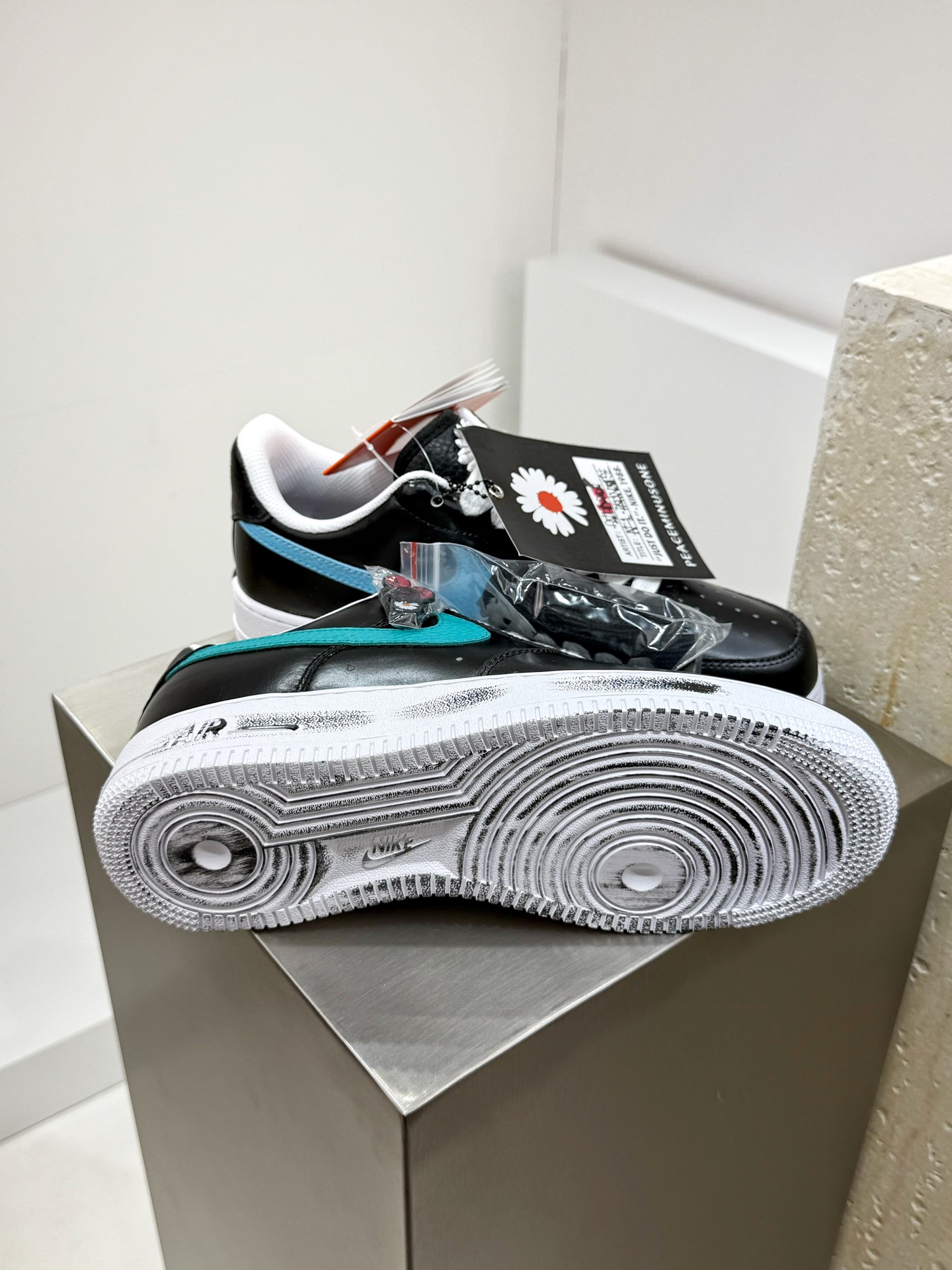 Dior Nike Male Board Shoes Black M-l-s