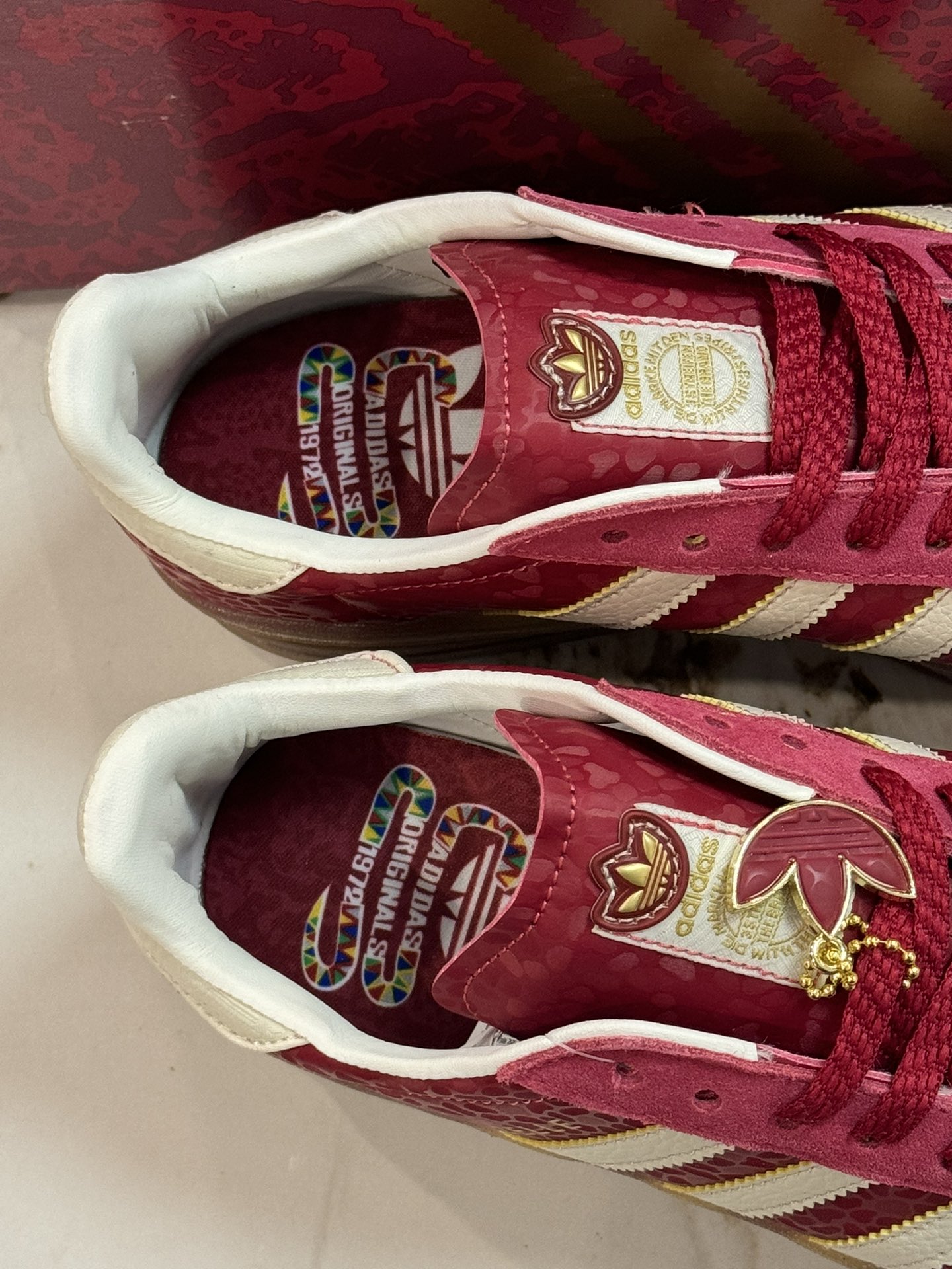Board Shoes Red L-s