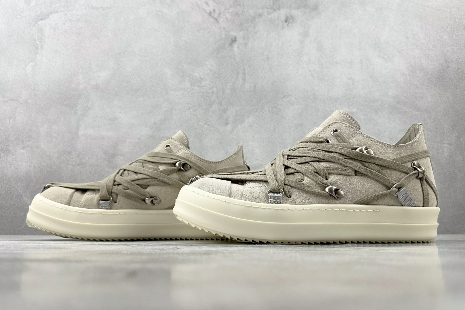 Calvin Klein Louis Vuitton Rick Owens Basic Shoes Gray M-l-s