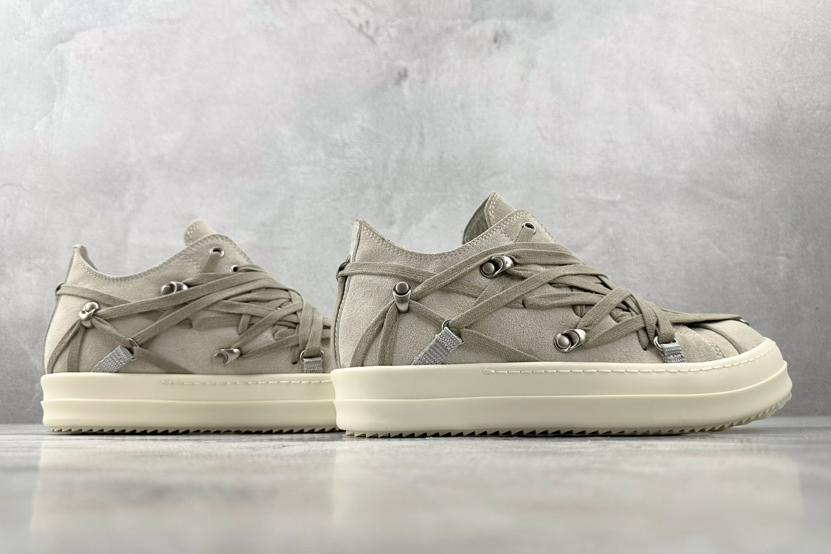 Calvin Klein Louis Vuitton Rick Owens Basic Shoes Gray M-l-s