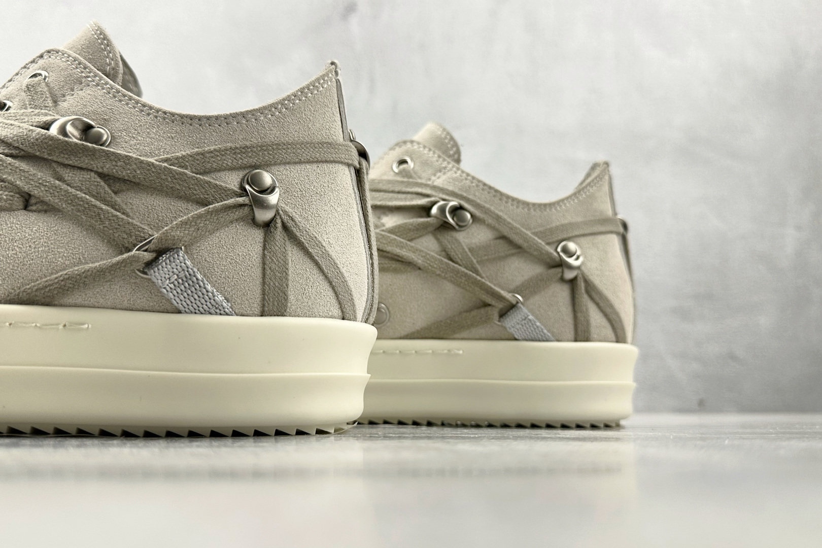 Calvin Klein Louis Vuitton Rick Owens Basic Shoes Gray M-l-s