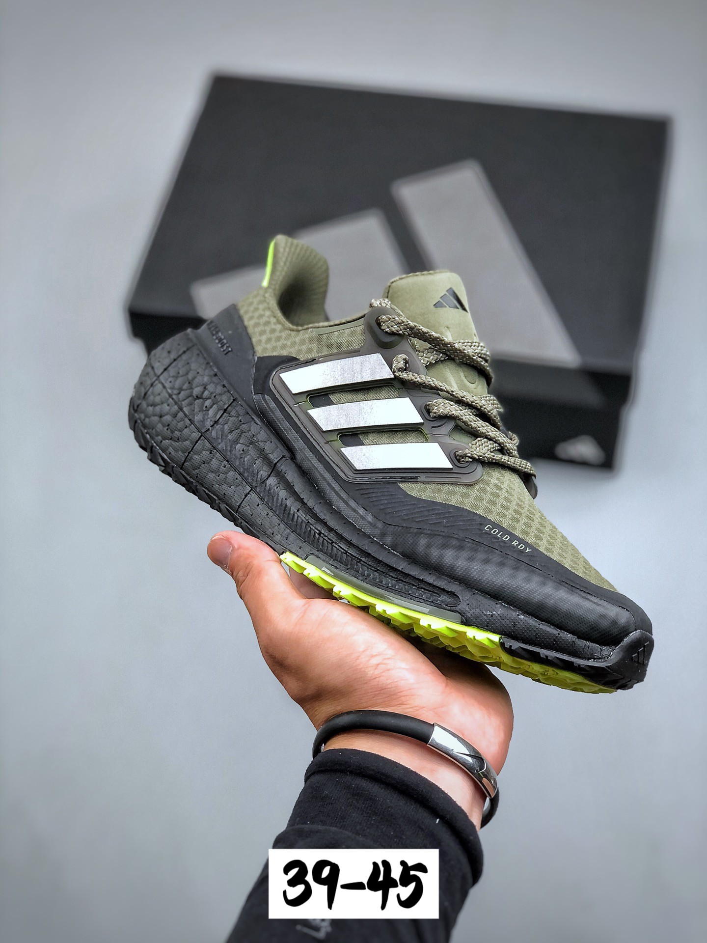 Adidas Male Running Shoes Breathable M-l-s