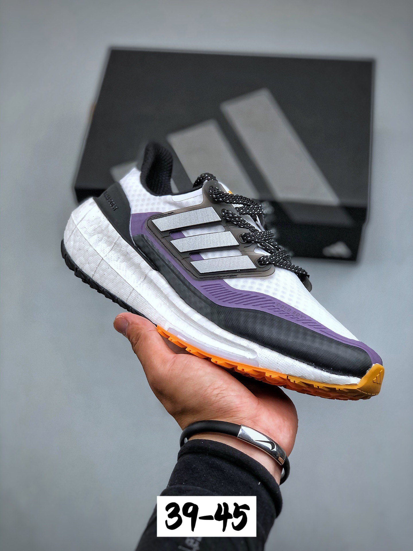 Adidas Male Running Shoes Breathable M-l-s