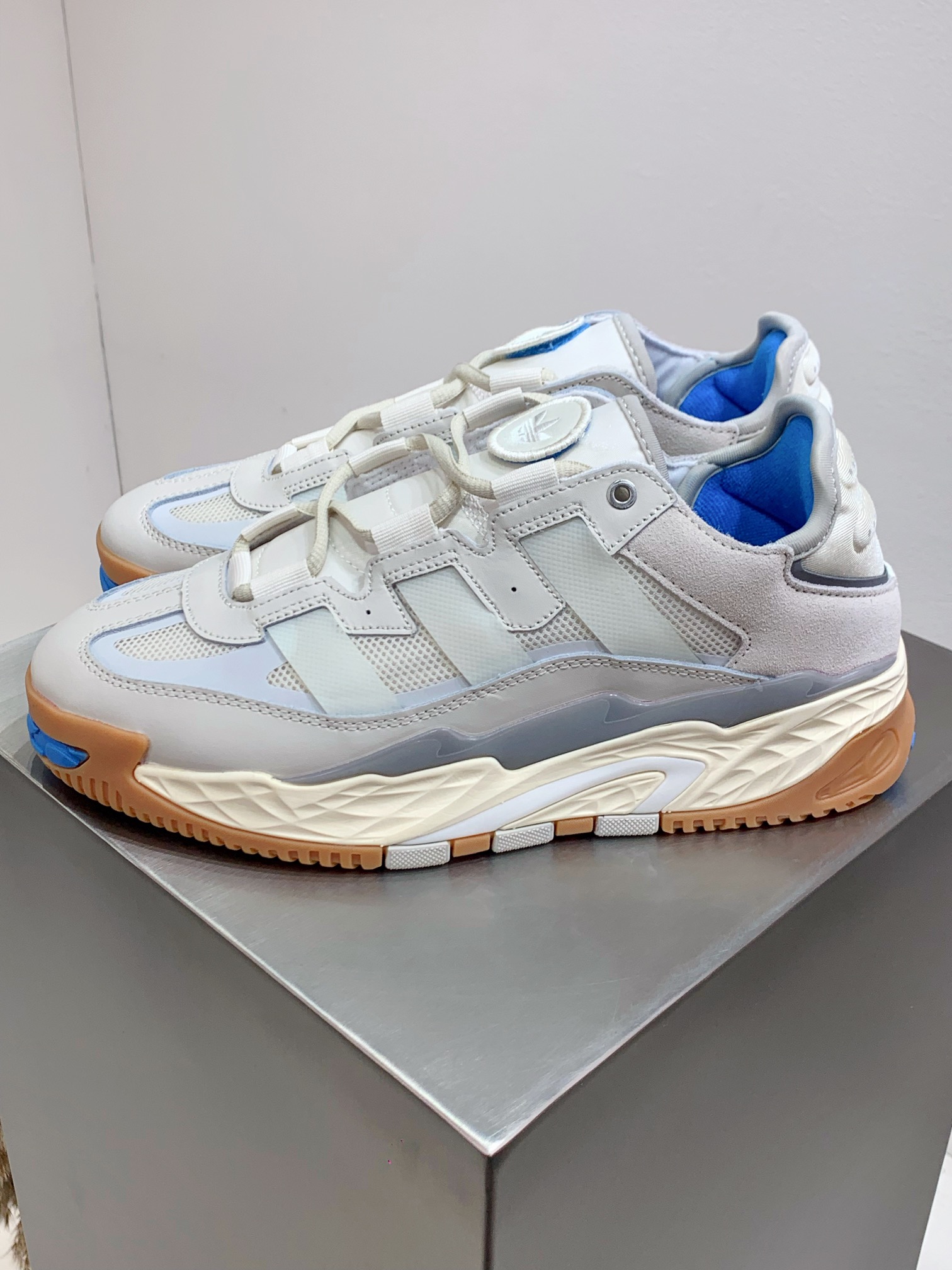 Male Running Shoes White Breathable L-s