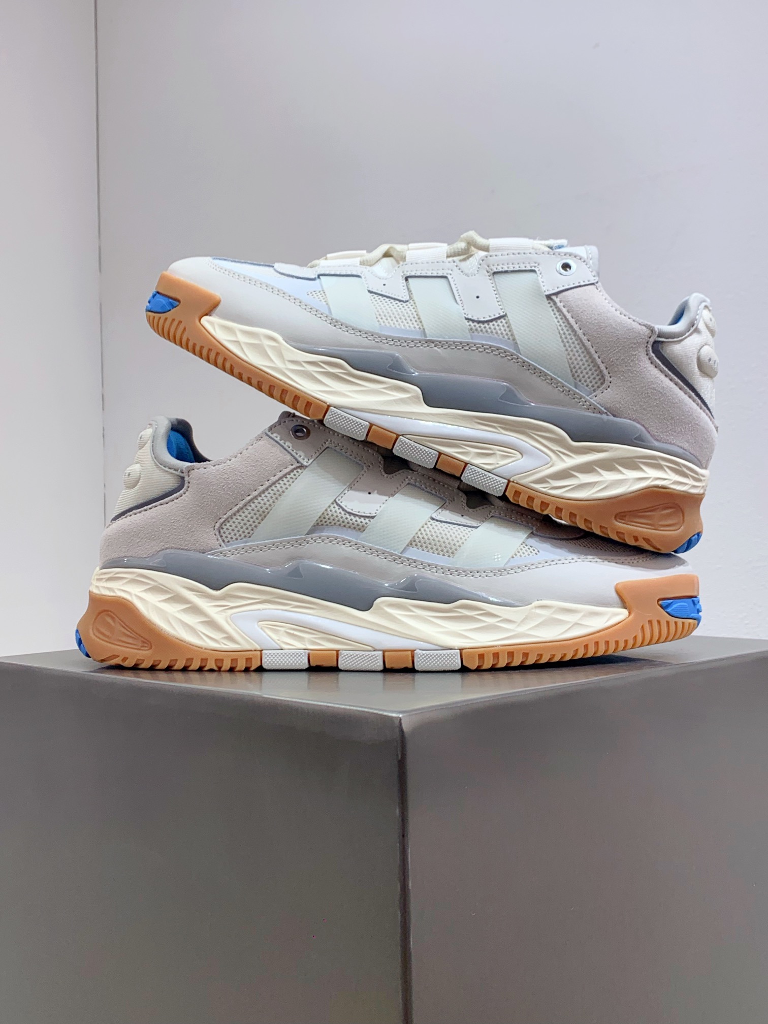 Male Running Shoes White Breathable L-s