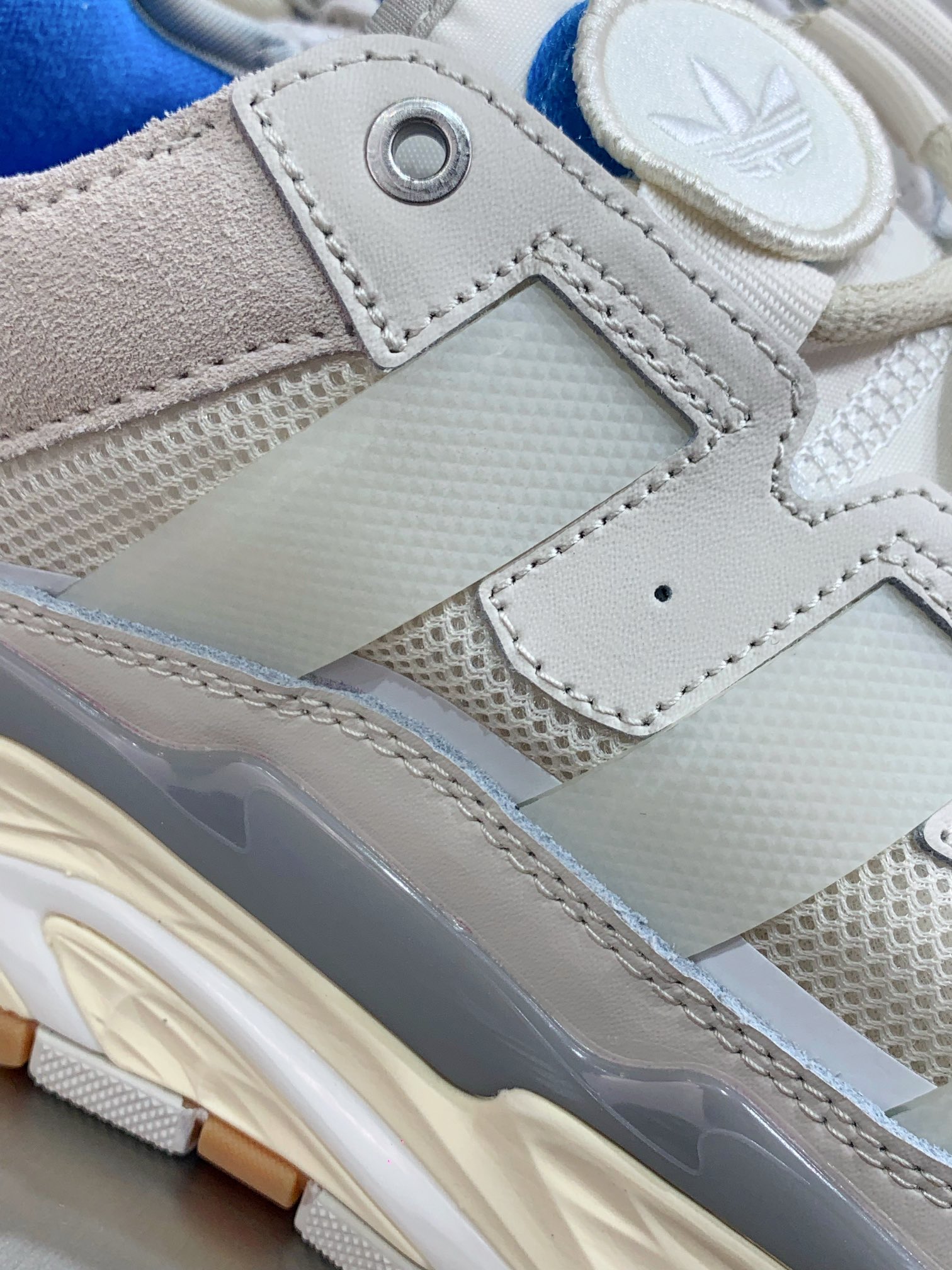Male Running Shoes White Breathable L-s