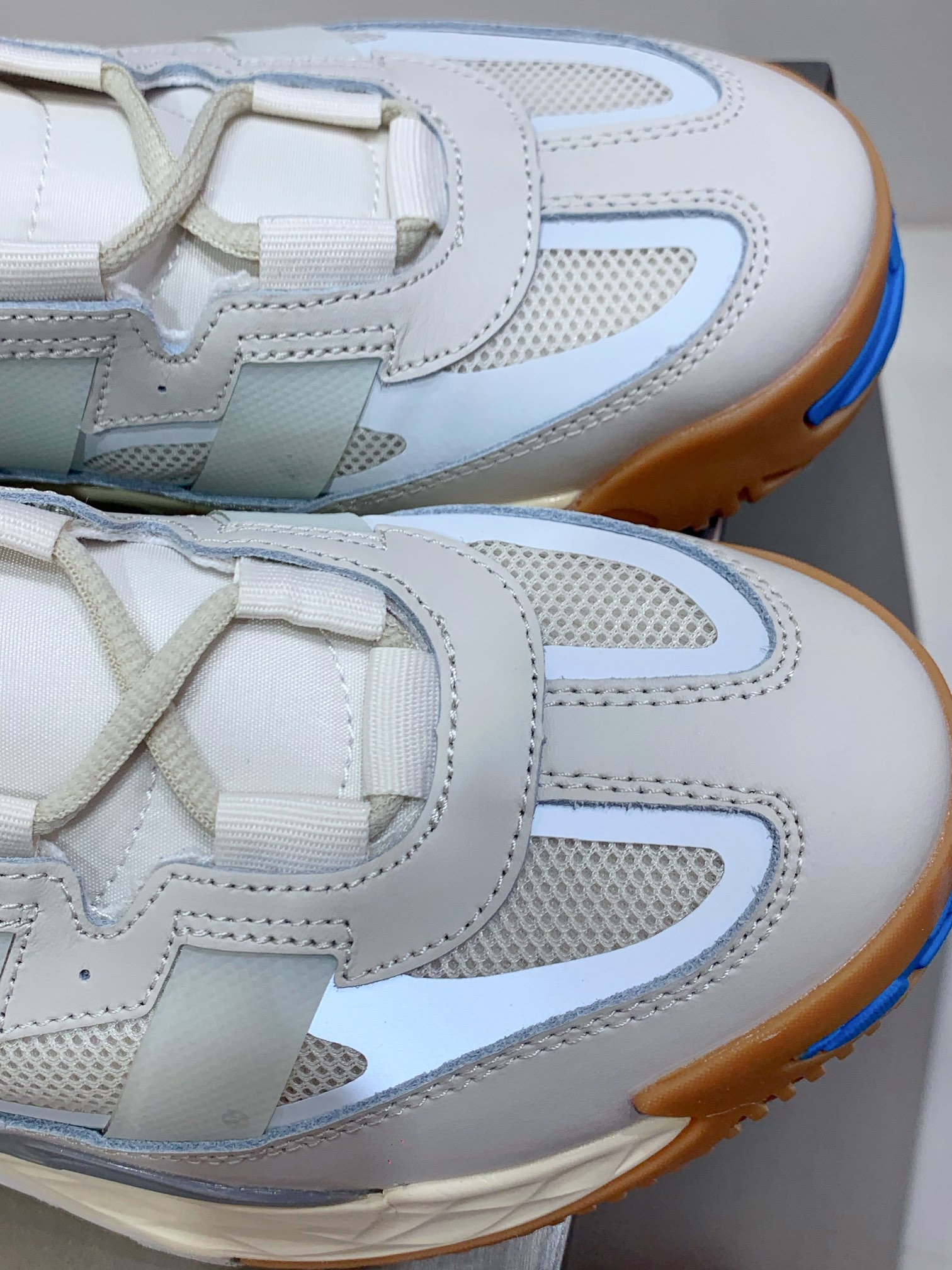 Male Running Shoes White Breathable L-s