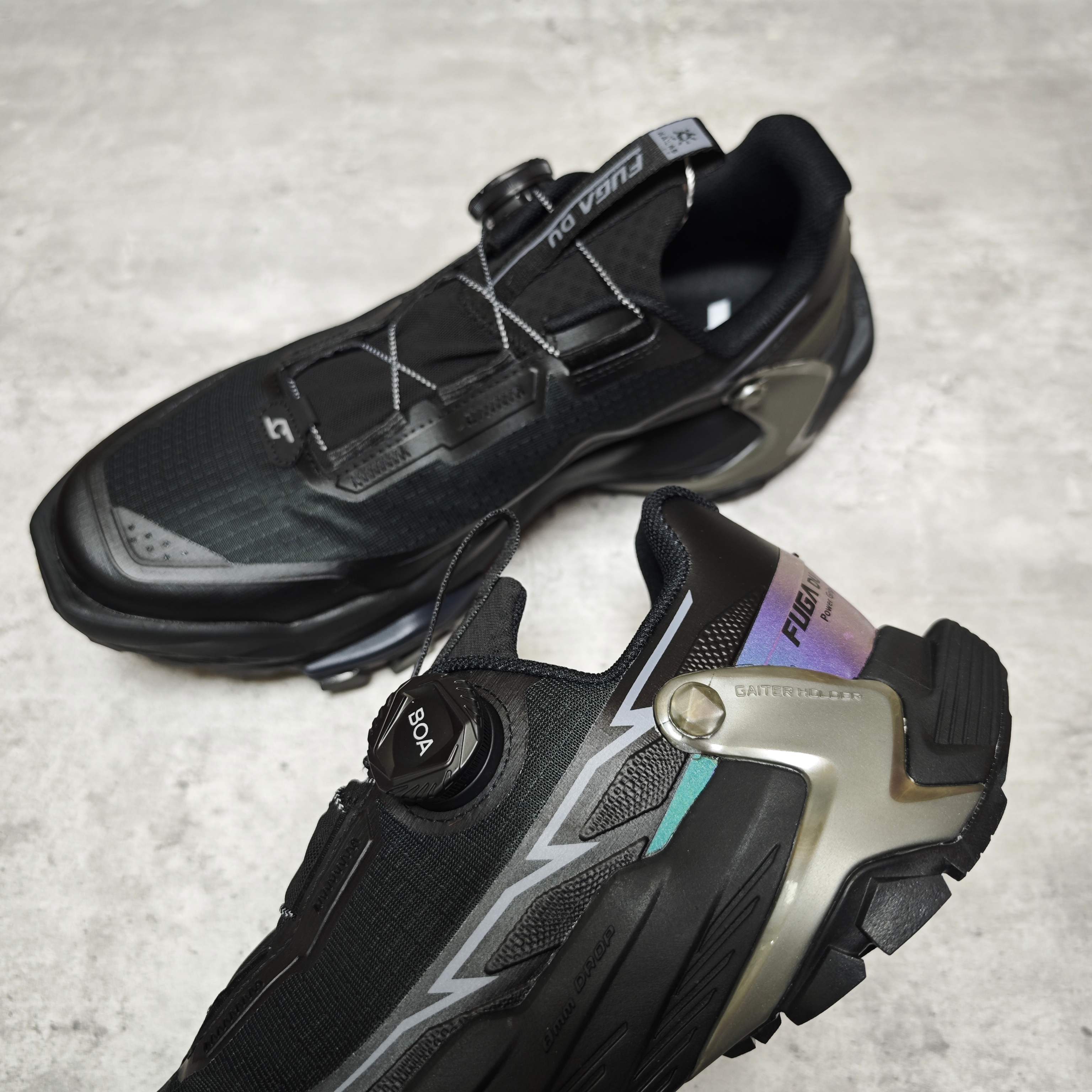 Basic Shoes Mesh Black Breathable L-s