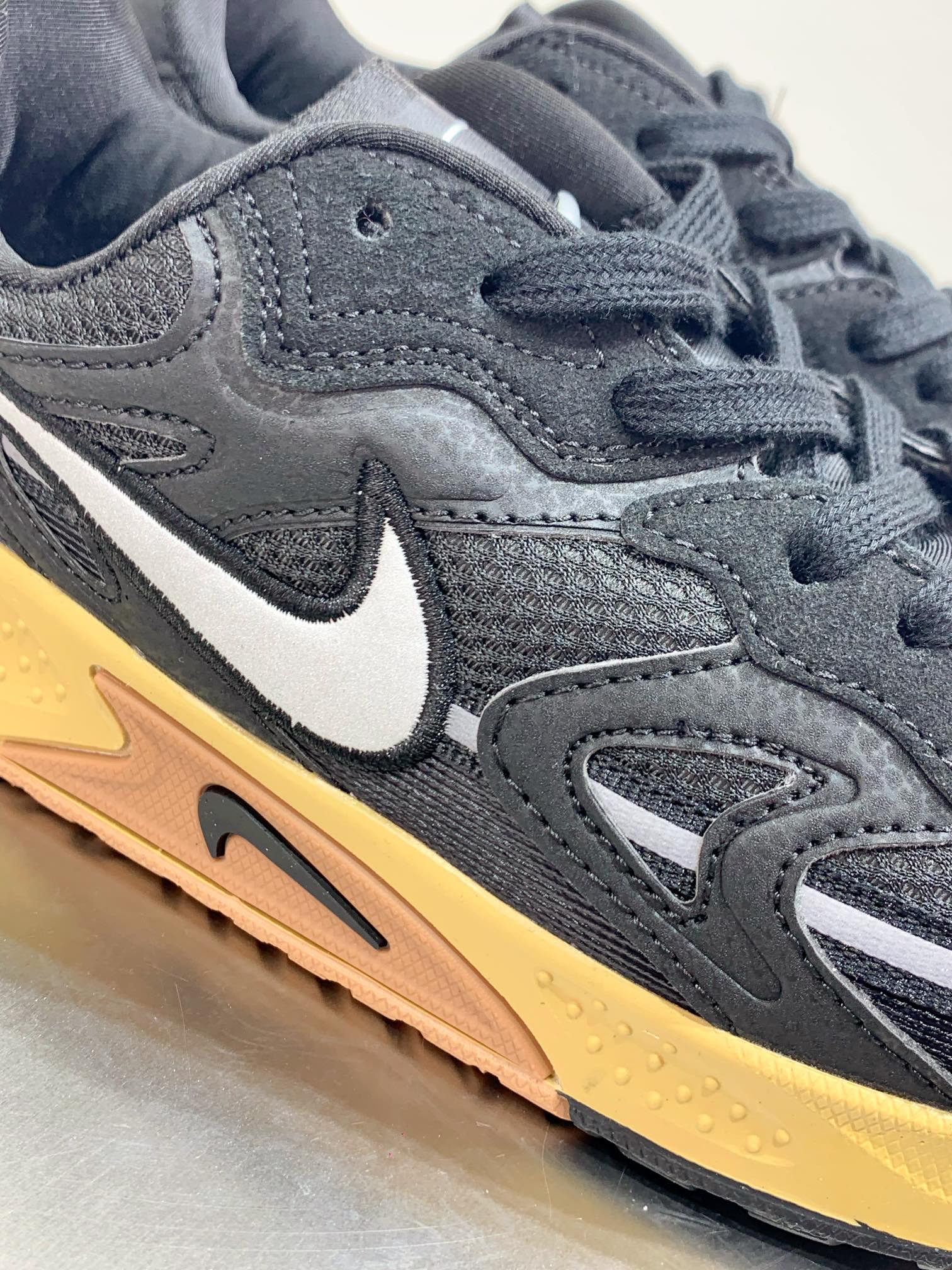 Nike Board Shoes Black Breathable M-l-s