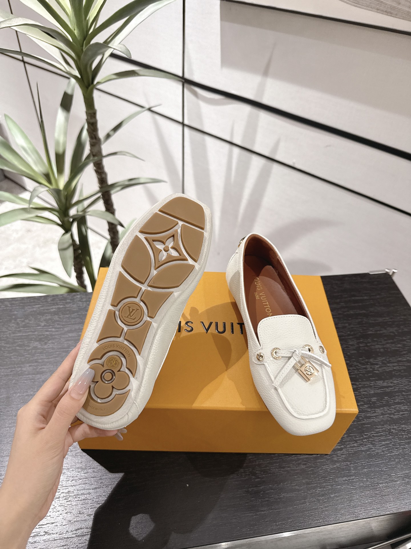 Louis Vuitton Canvas Shoes Canvas M-l-s