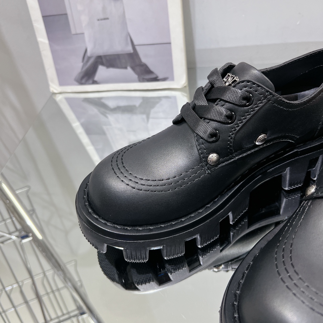 Louis Vuitton Male Leather Shoes Cow Leather M-l-s