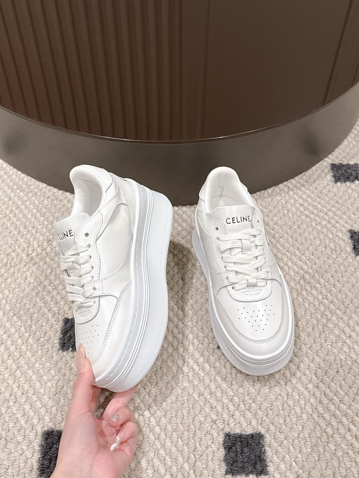 Celine Female Basic Shoes Gray L