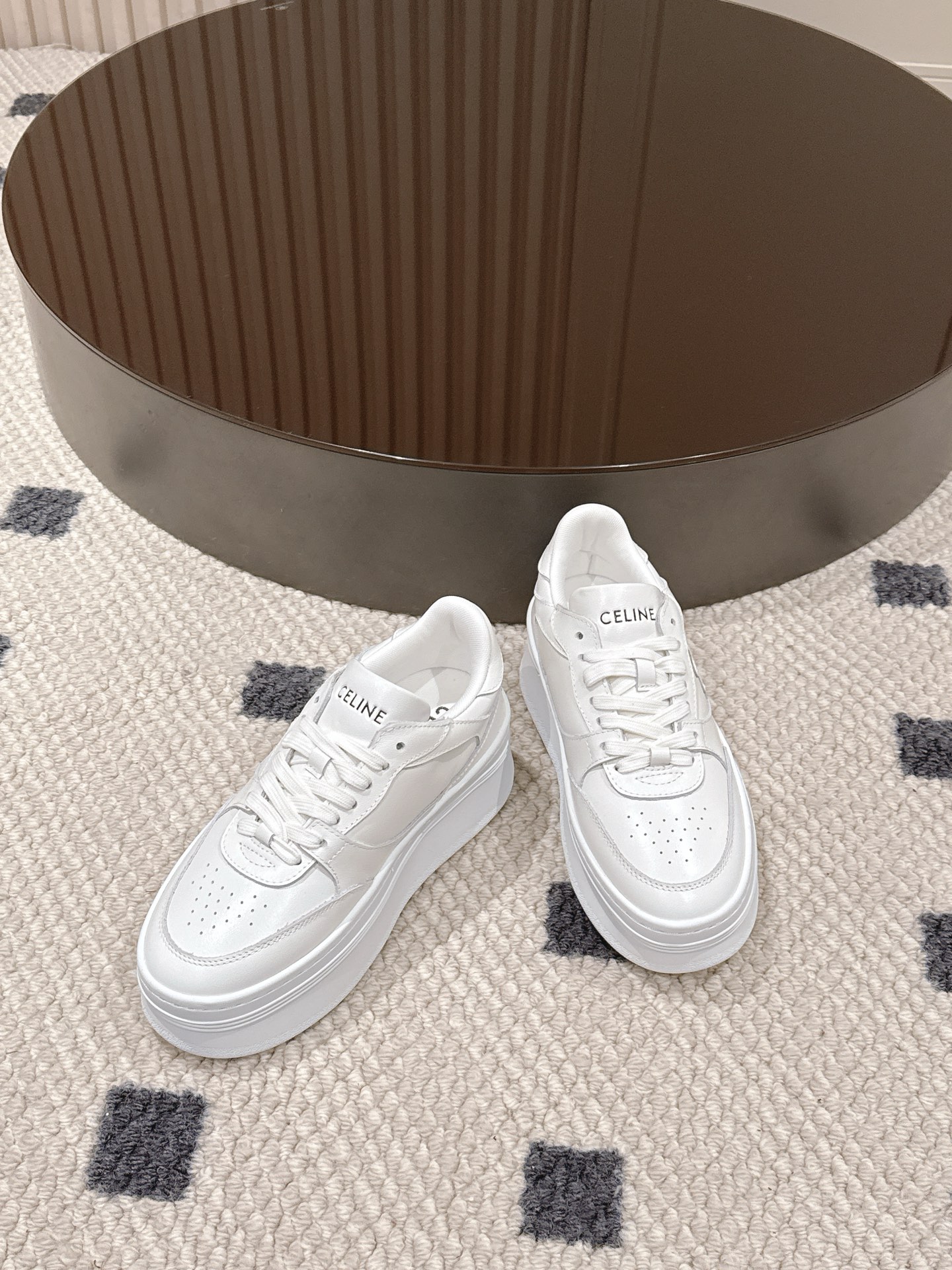 Celine Female Basic Shoes Gray L