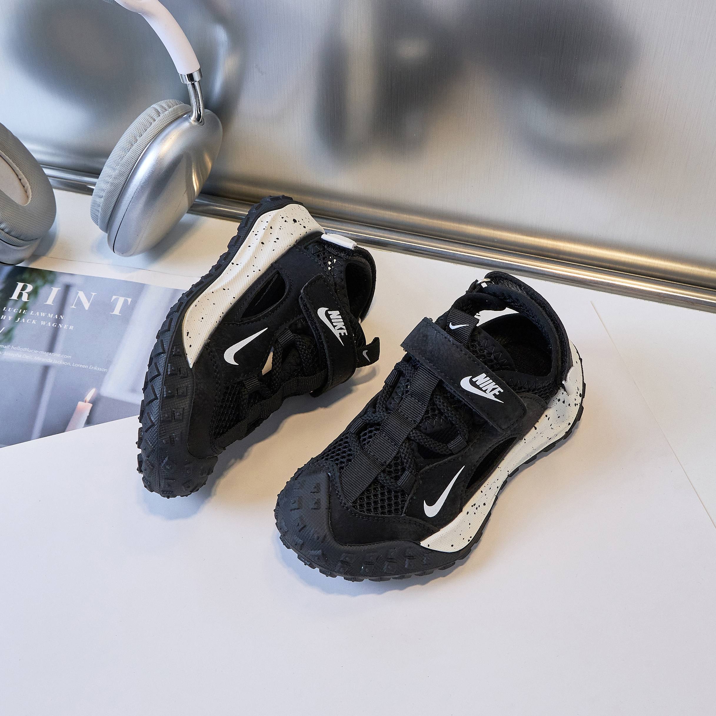 Nike Male Sandals Black Breathable 37