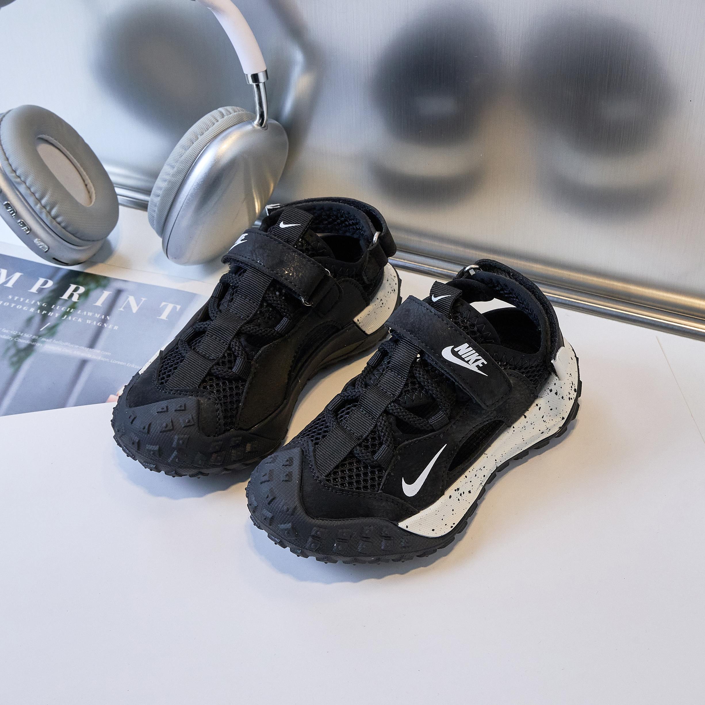Nike Male Sandals Black Breathable 37
