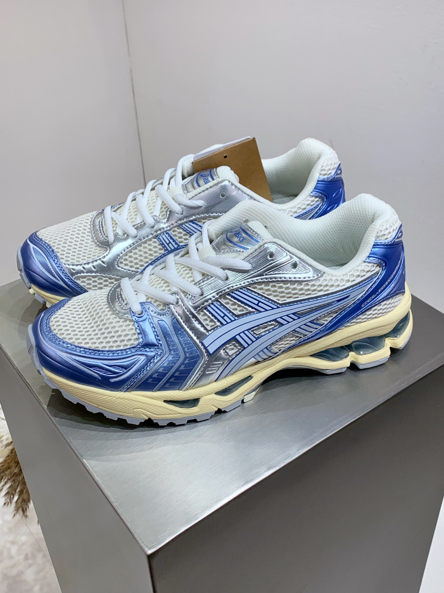 Asics Male Running Shoes Blue Breathable M-l-s