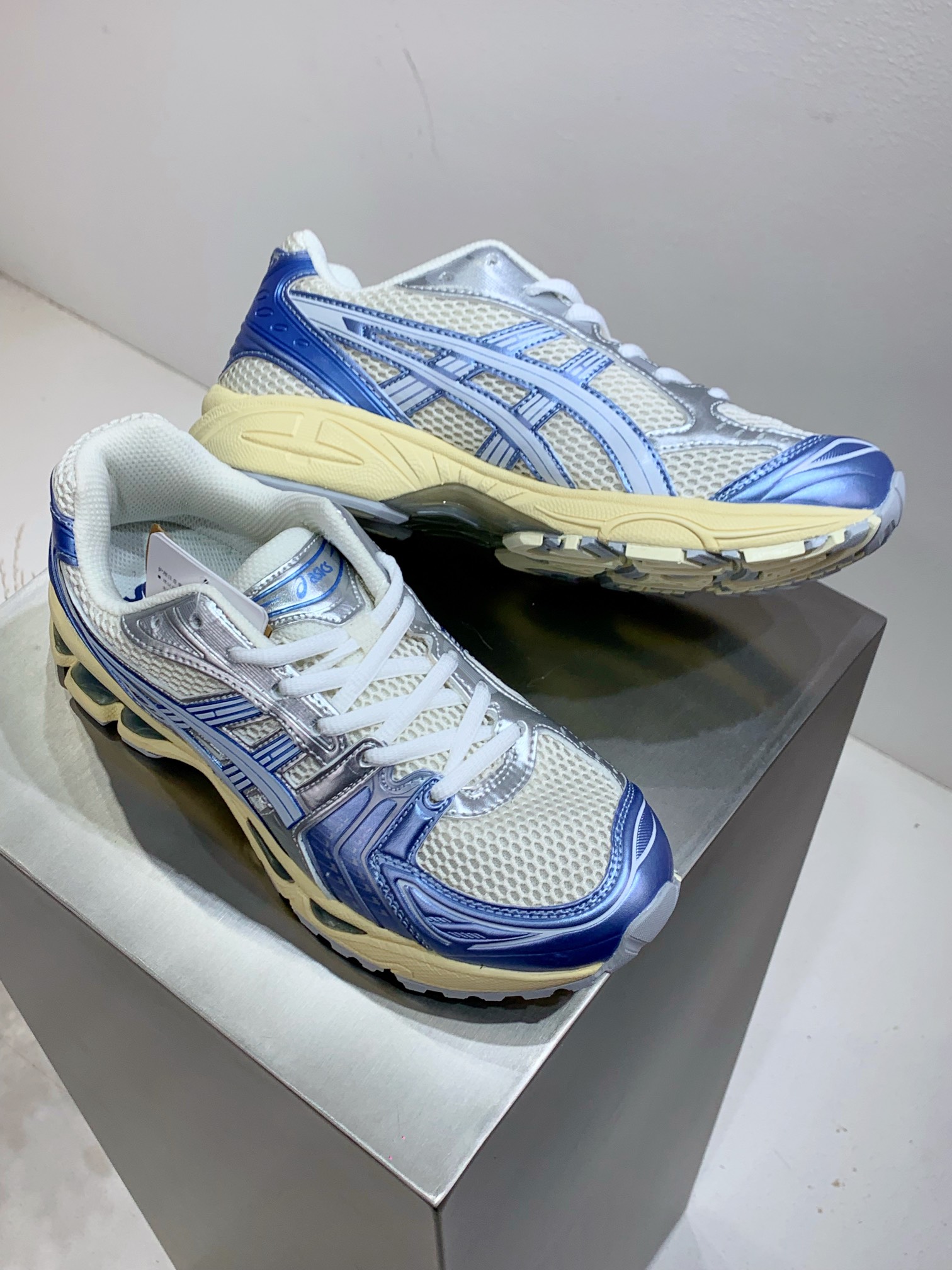 Asics Male Running Shoes Blue Breathable M-l-s