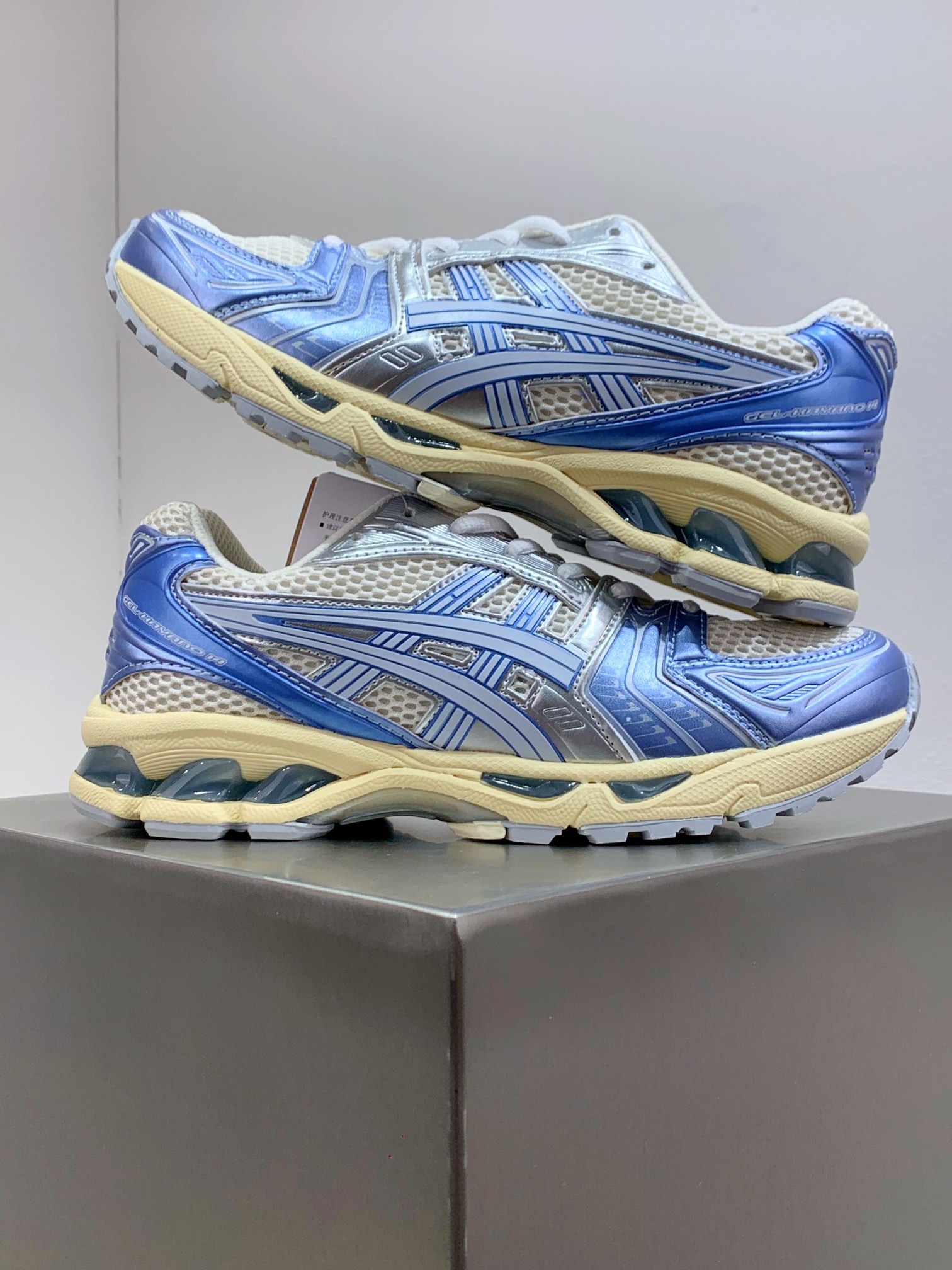 Asics Male Running Shoes Blue Breathable M-l-s
