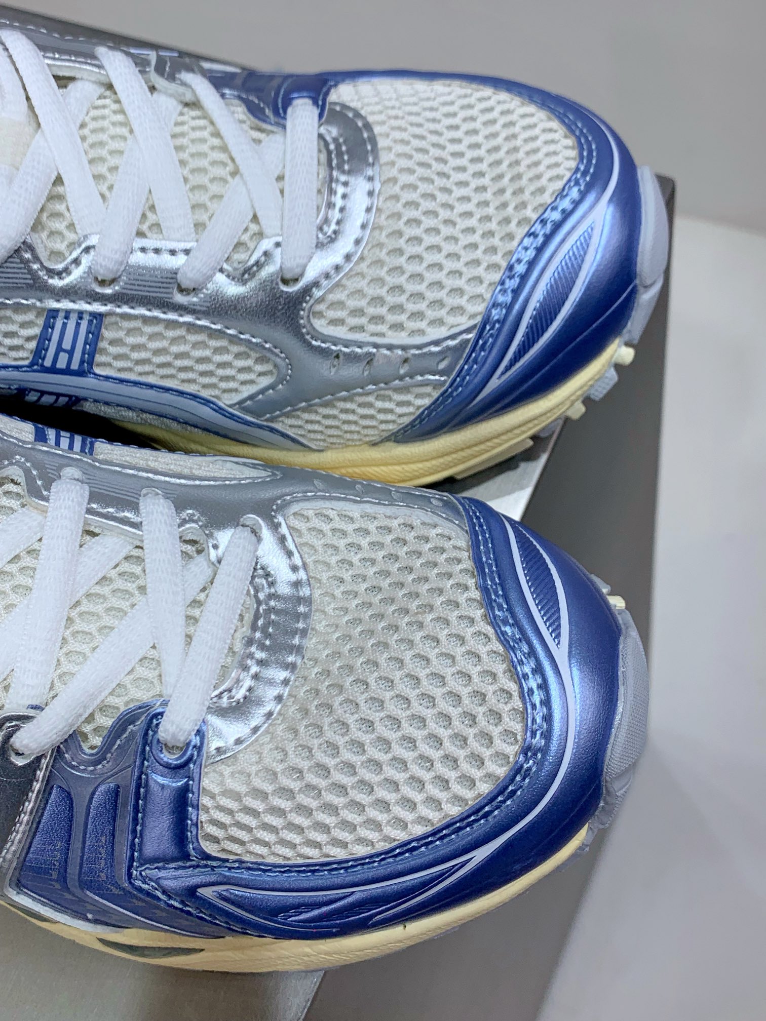 Asics Male Running Shoes Blue Breathable M-l-s
