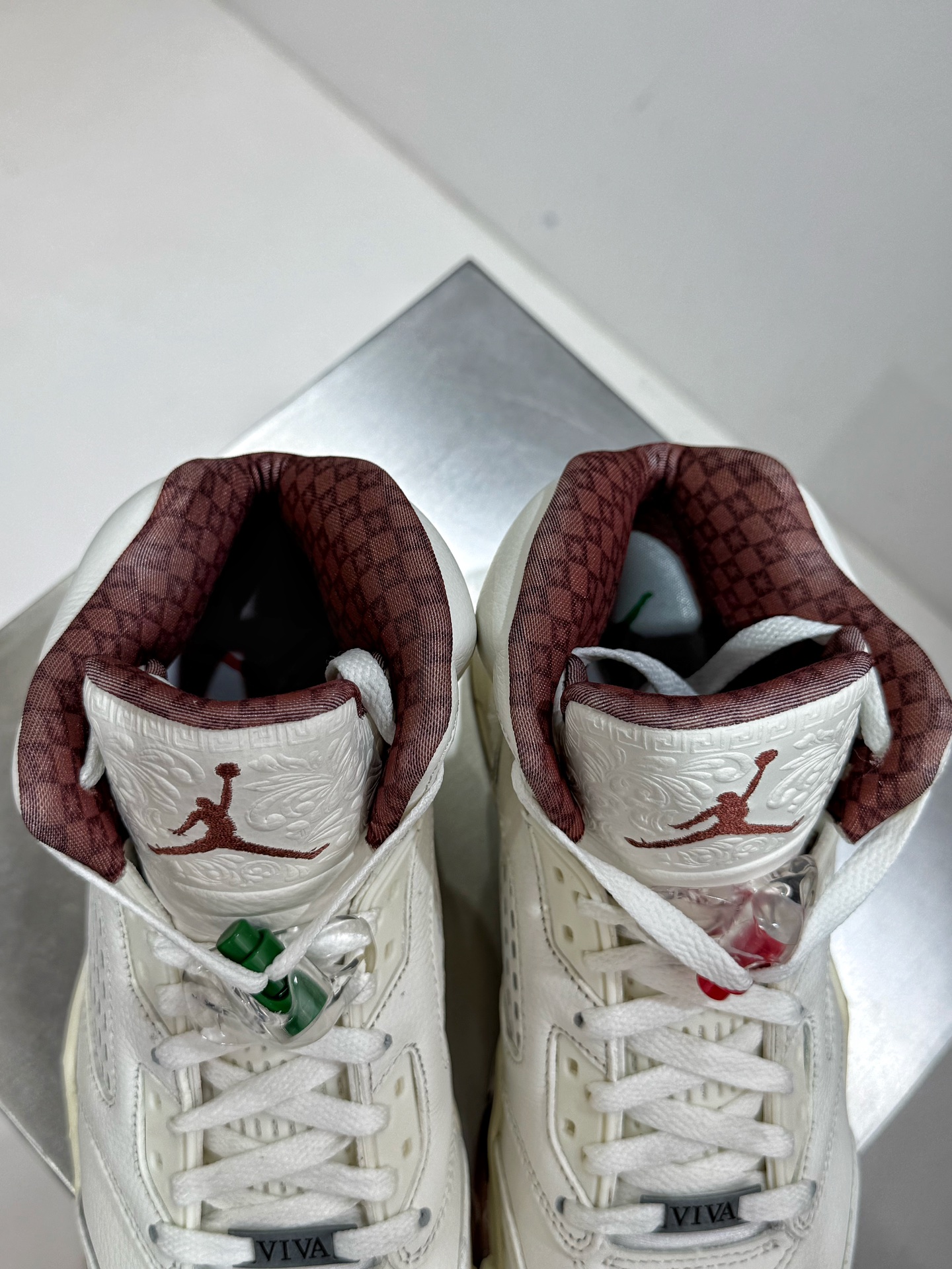Jordan Nike Male Leather Shoes Cow Leather White M-l-s