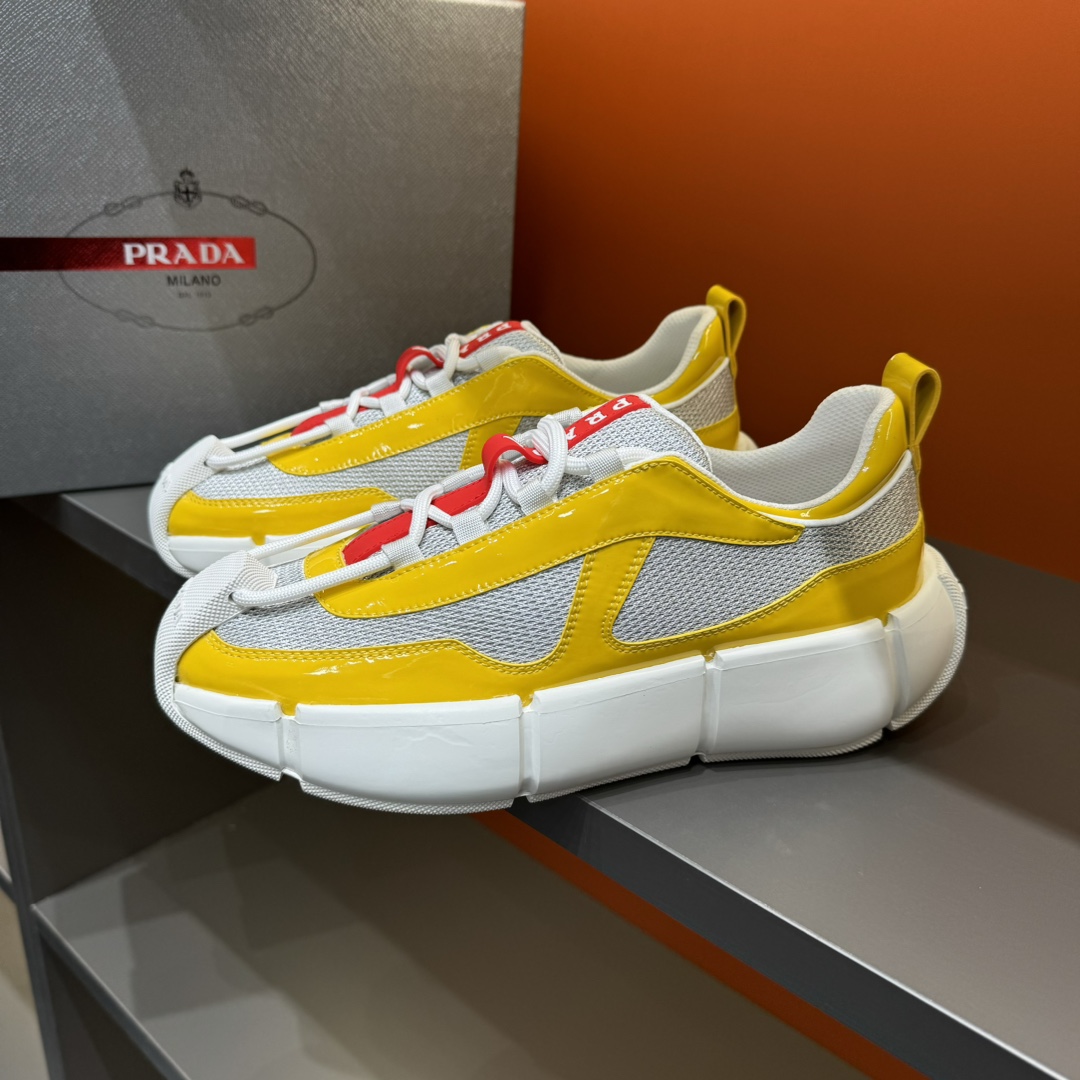 Adidas Prada Male Sneakers Breathable