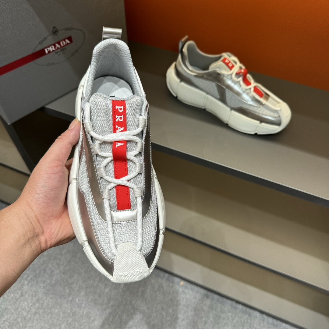 Adidas Prada Male Sneakers Breathable
