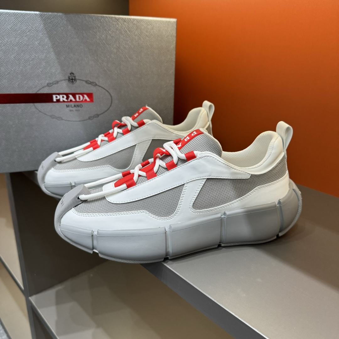 Adidas Prada Male Sneakers Breathable