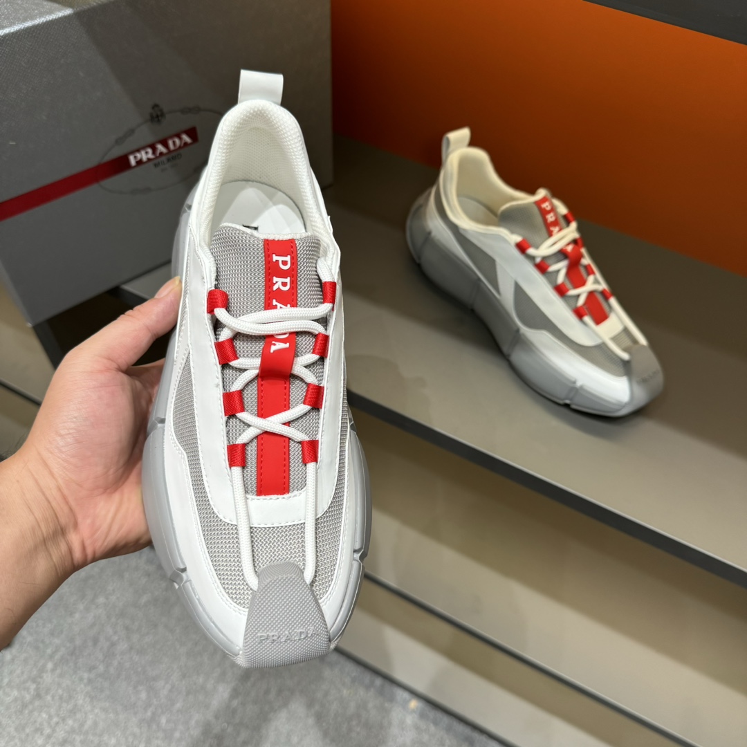 Adidas Prada Male Sneakers Breathable