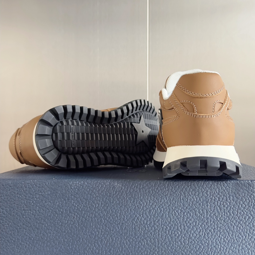 Dior Male Sneakers Black Breathable M-s