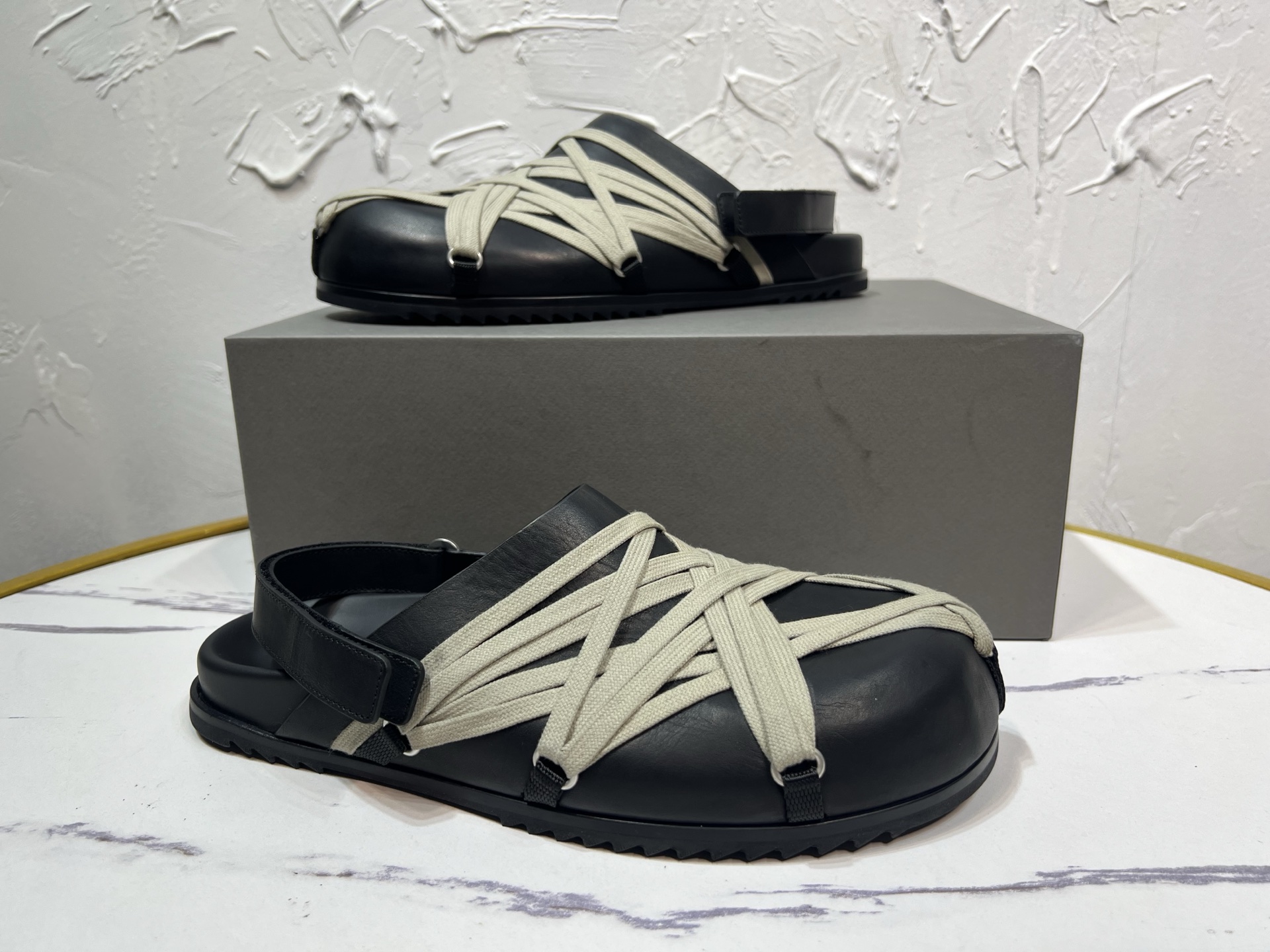 Calvin Klein Rick Owens Slippers Black 46-l-s