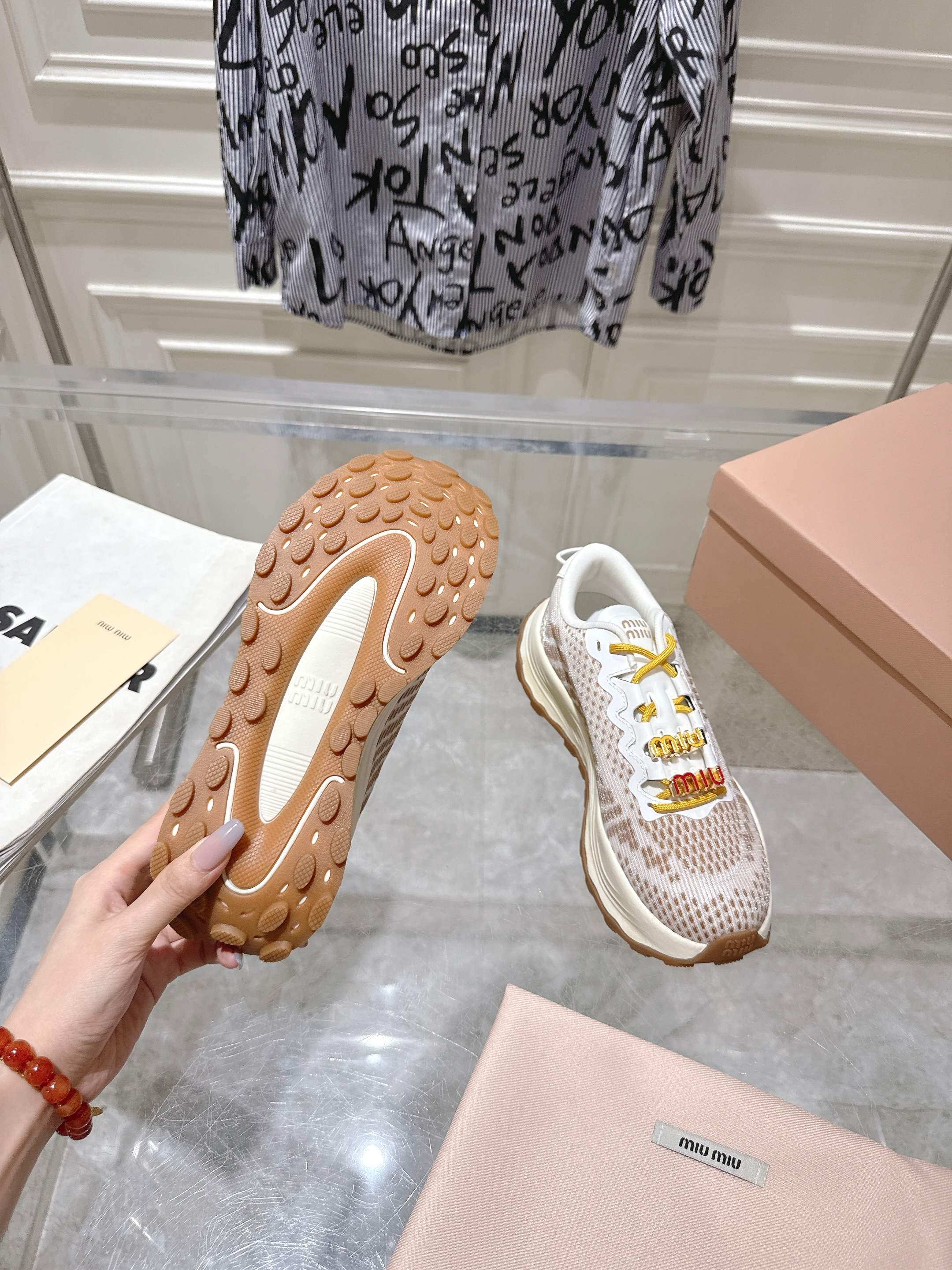 Miu Miu Couple Sneakers M-s