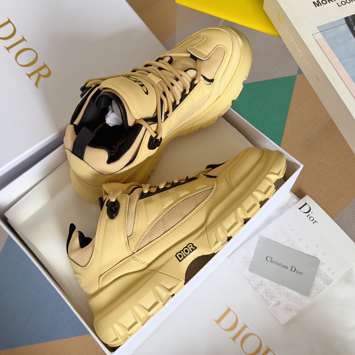 Dior Male Sneakers Breathable M-l-s