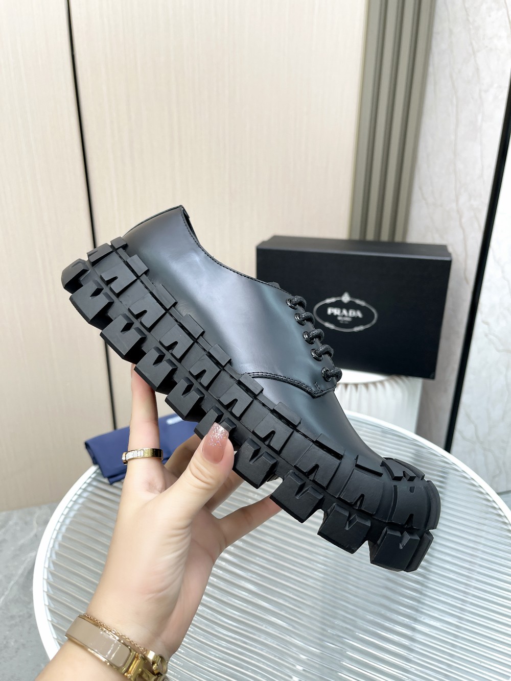Prada Male Basic Shoes
