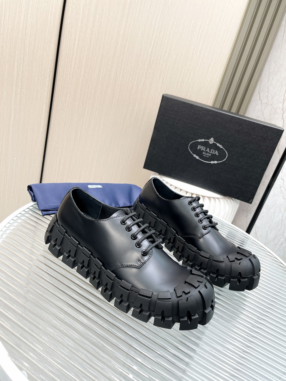 Prada Male Basic Shoes