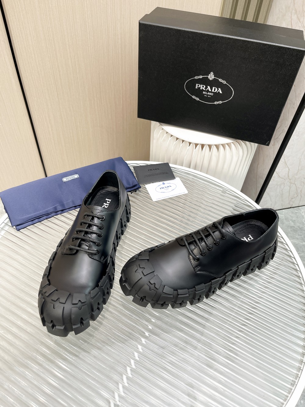 Prada Male Basic Shoes