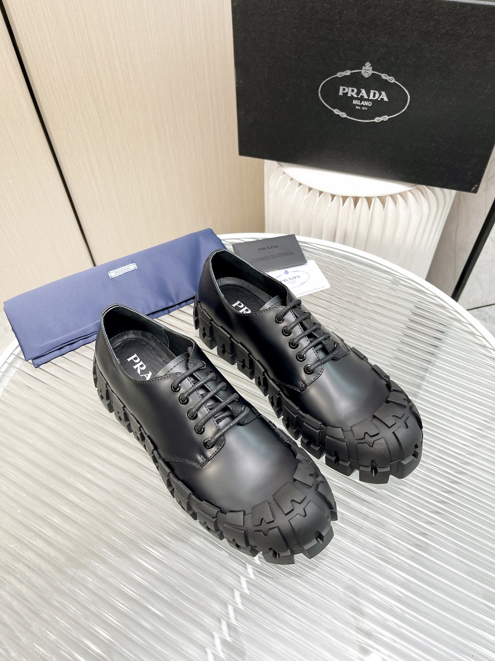 Prada Male Basic Shoes
