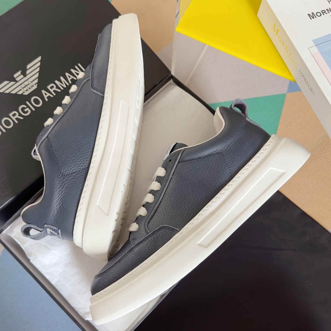 Armani Male Sneakers M-l-s