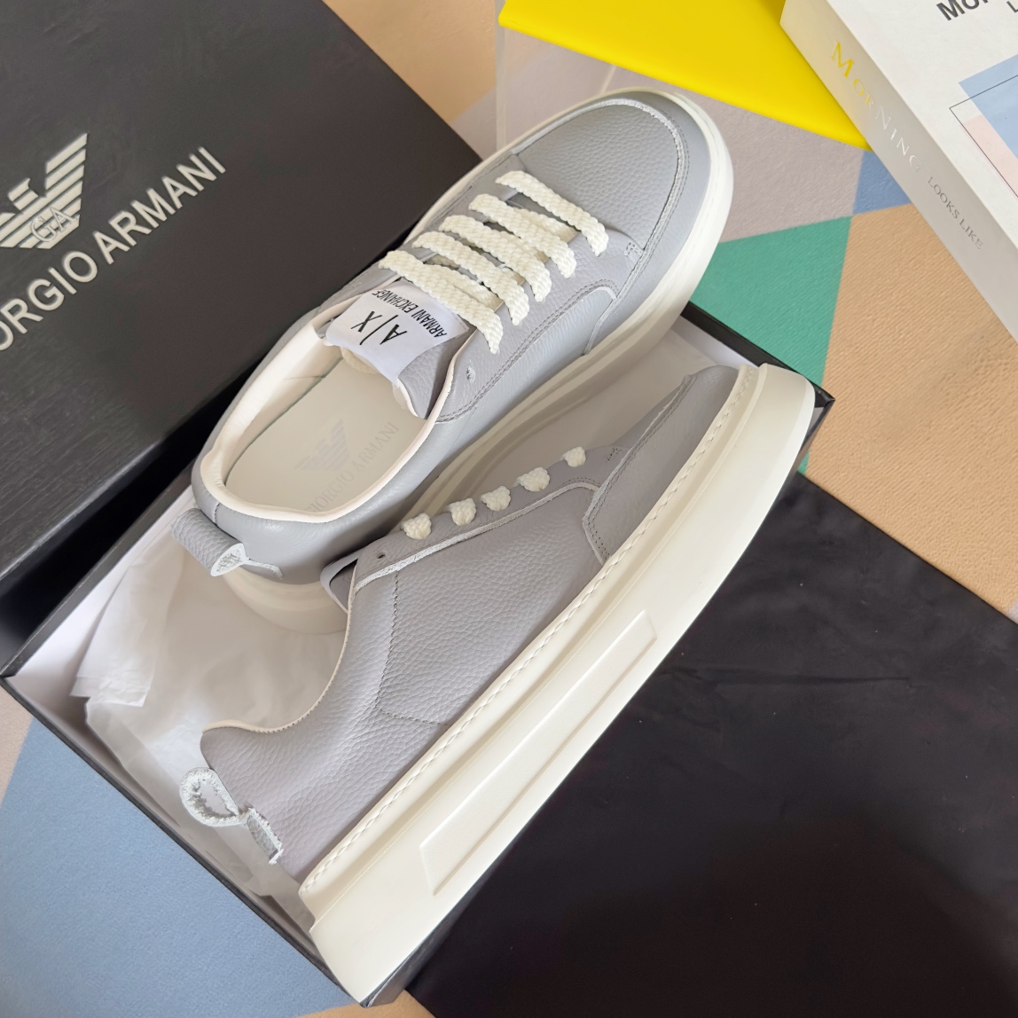 Armani Male Sneakers M-l-s