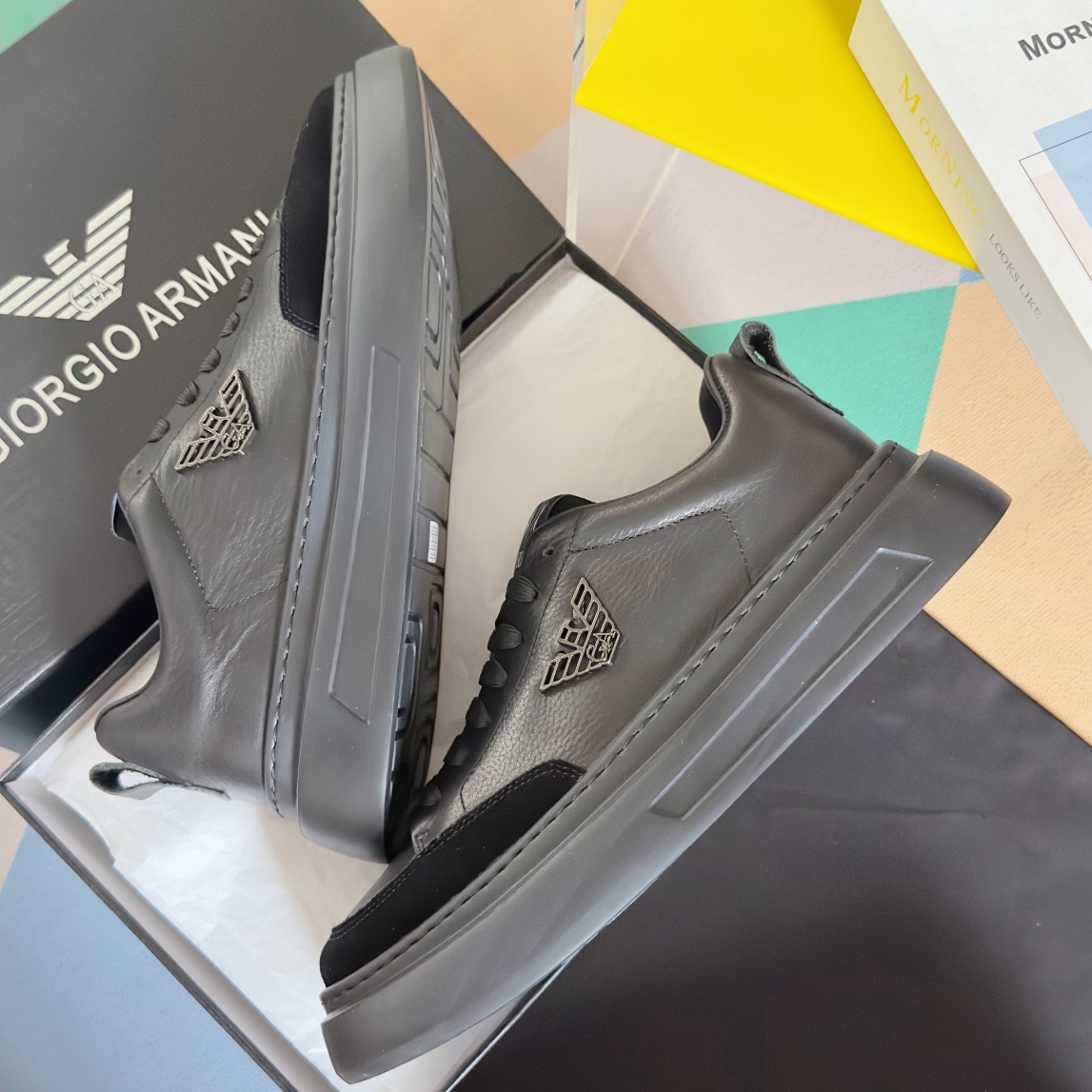 Armani Male Sneakers M-l-s