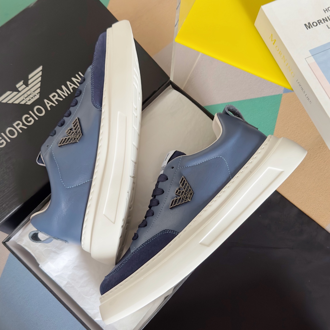 Armani Male Sneakers M-l-s