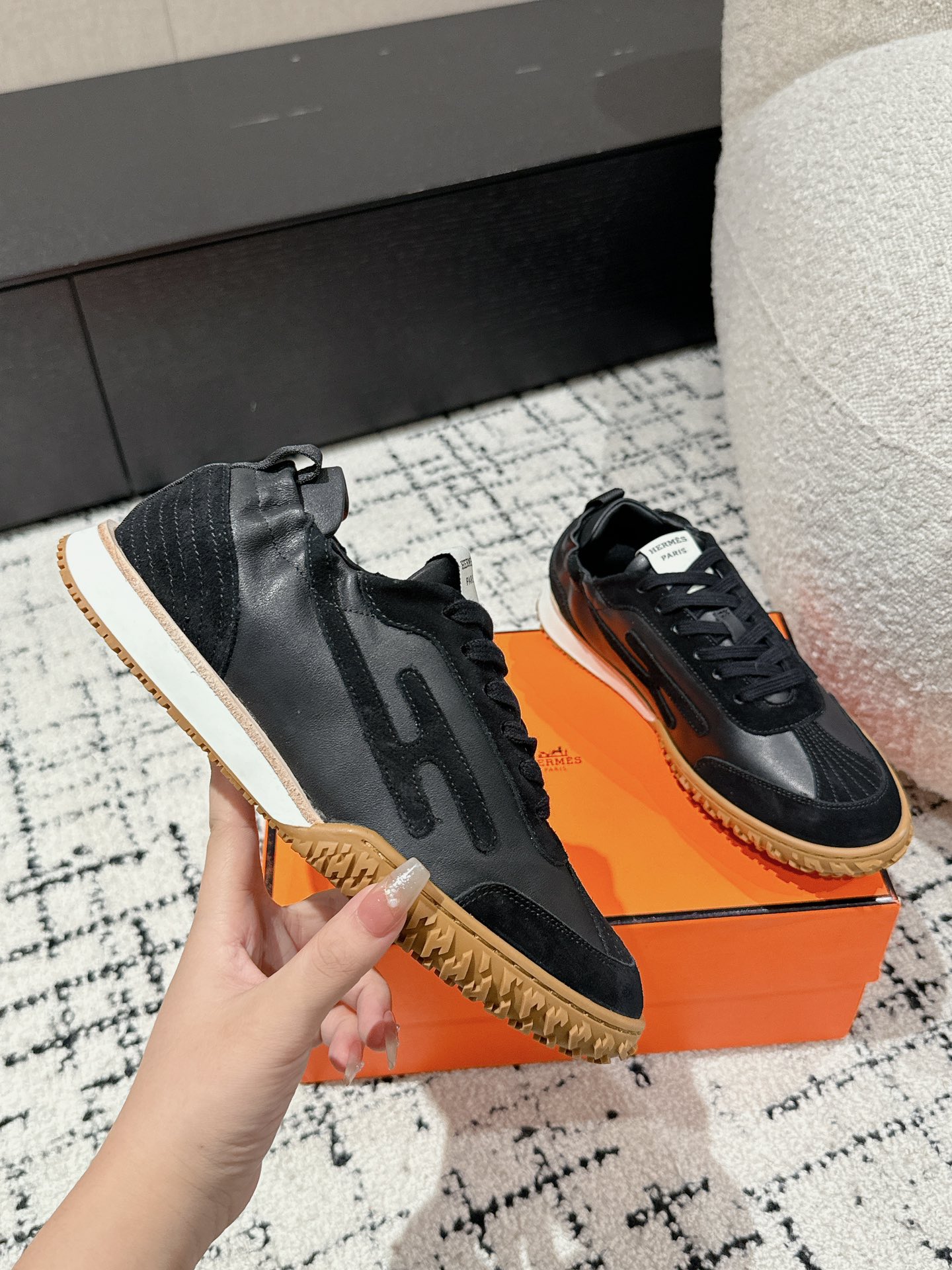 Hermes Male Sneakers M-s